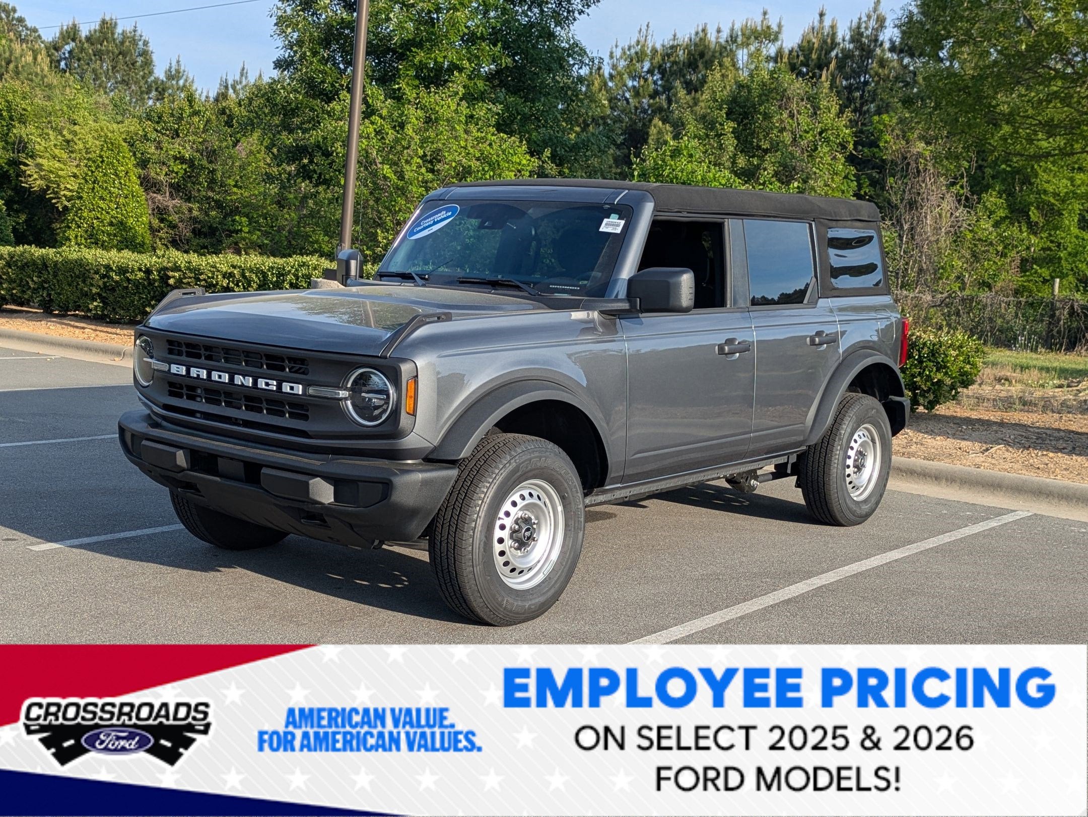 2025 Ford Bronco Base - Crossroads Courtesy Demo
