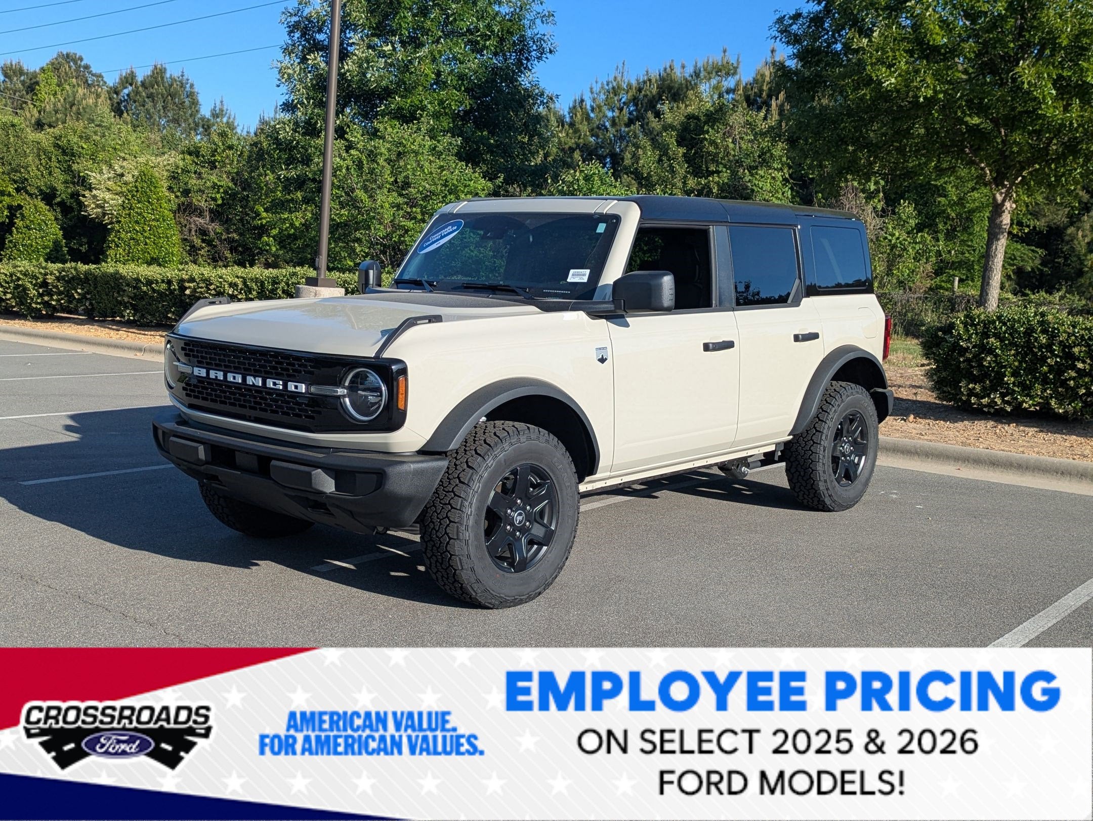 2025 Ford Bronco Big Bend - Crossroads Courtesy Demo