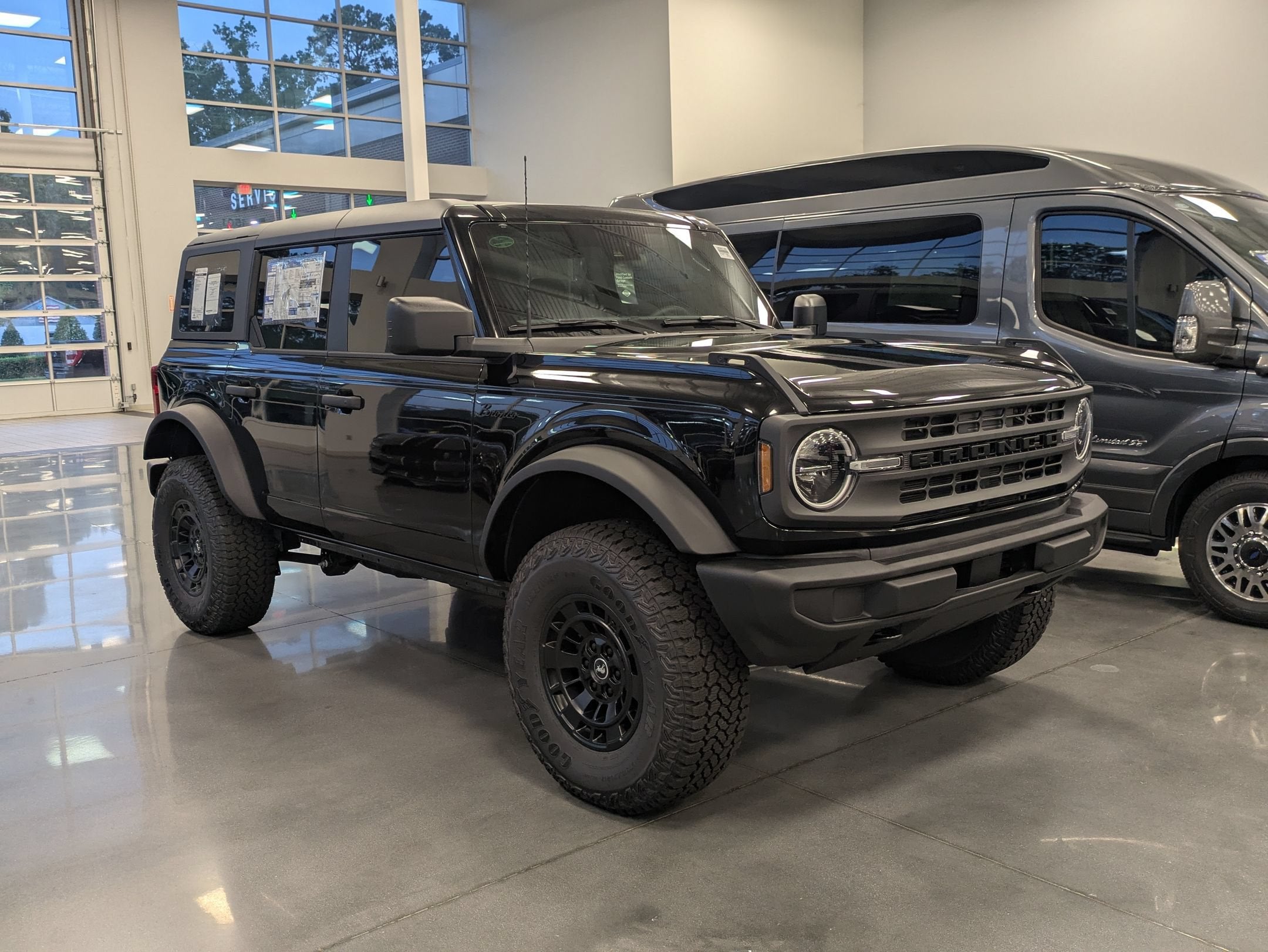 2026 Ford Bronco Big Bend Matte Black Accessory Package