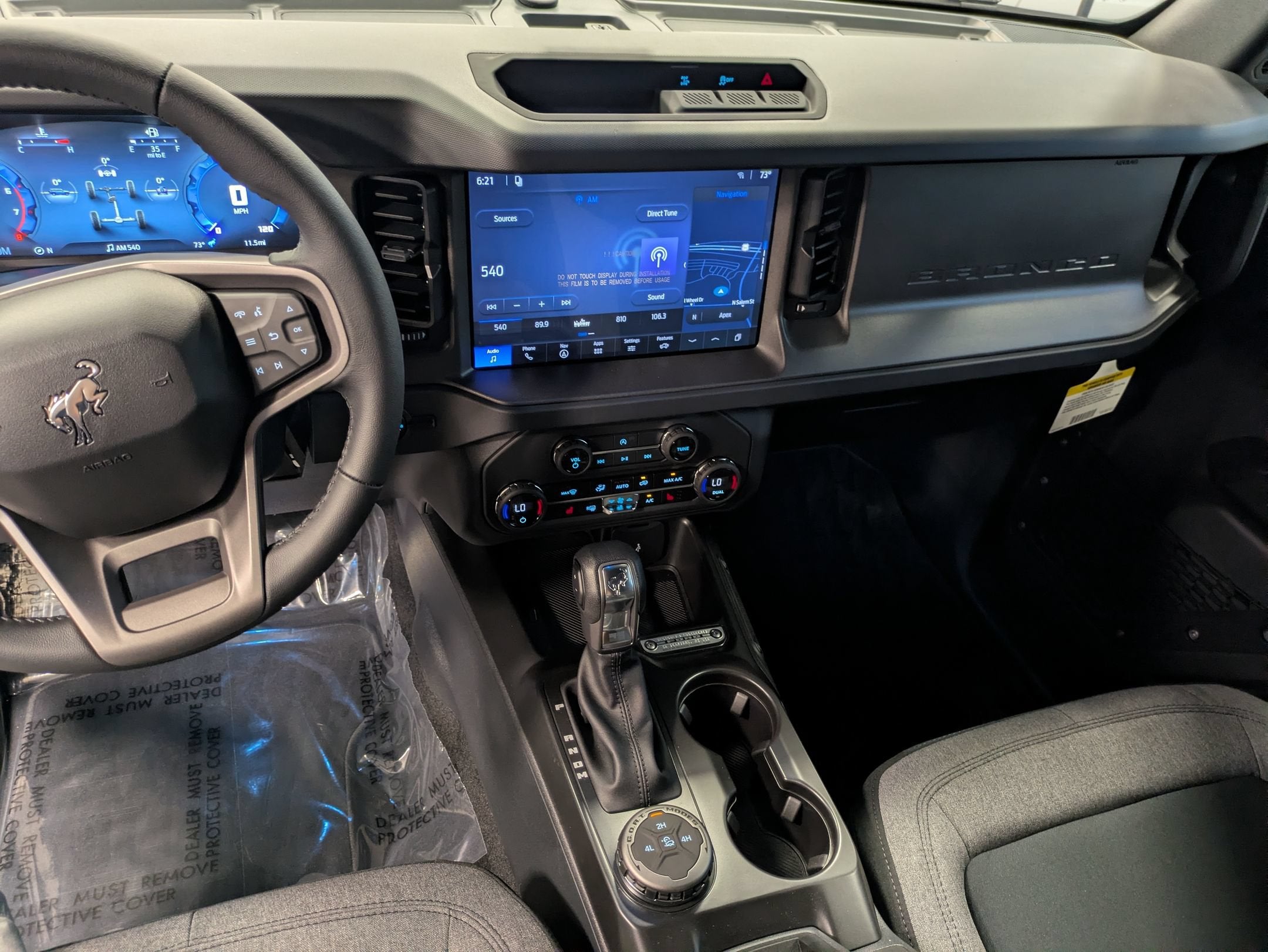 2026 Ford Bronco Big Bend Matte Black Accessory Package