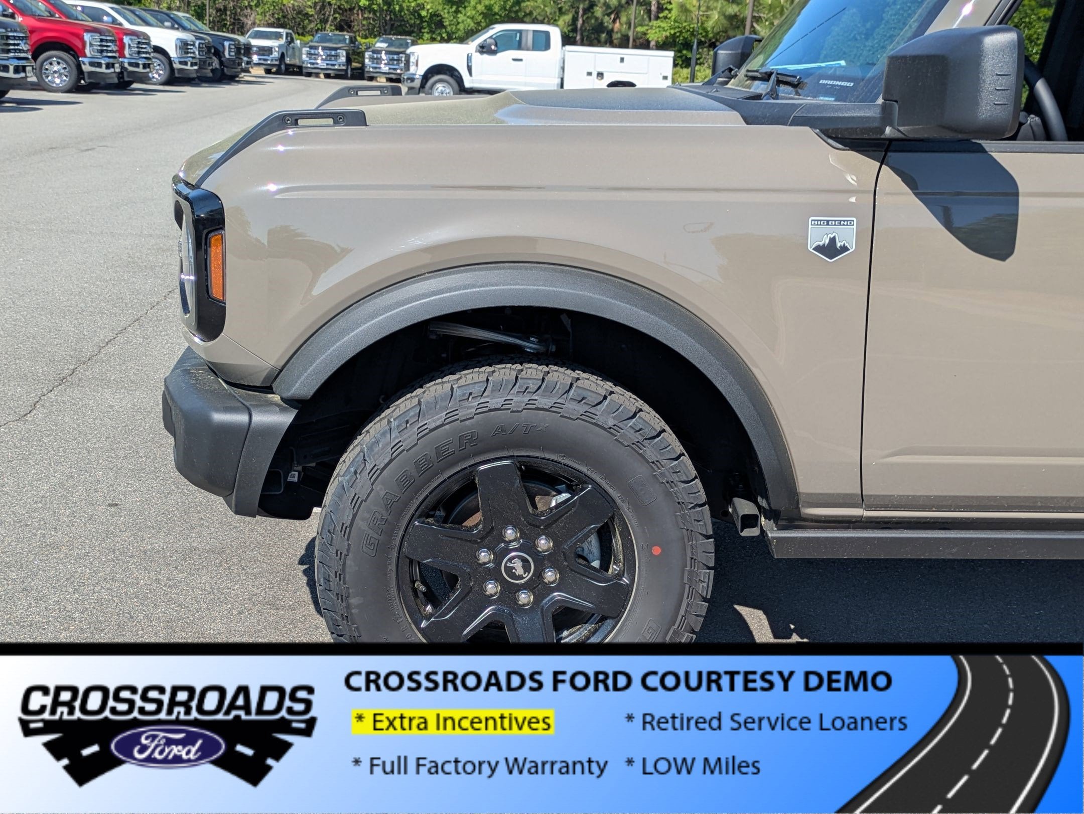 2025 Ford Bronco Big Bend - Crossroads Courtesy Demo
