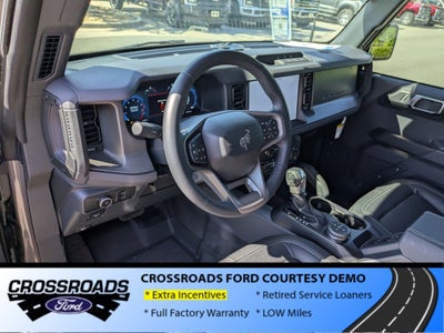 2025 Ford Bronco Big Bend - Crossroads Courtesy Demo