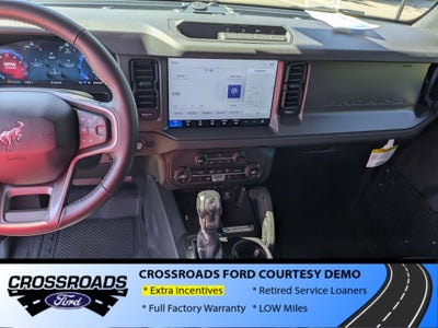 2025 Ford Bronco Big Bend - Crossroads Courtesy Demo