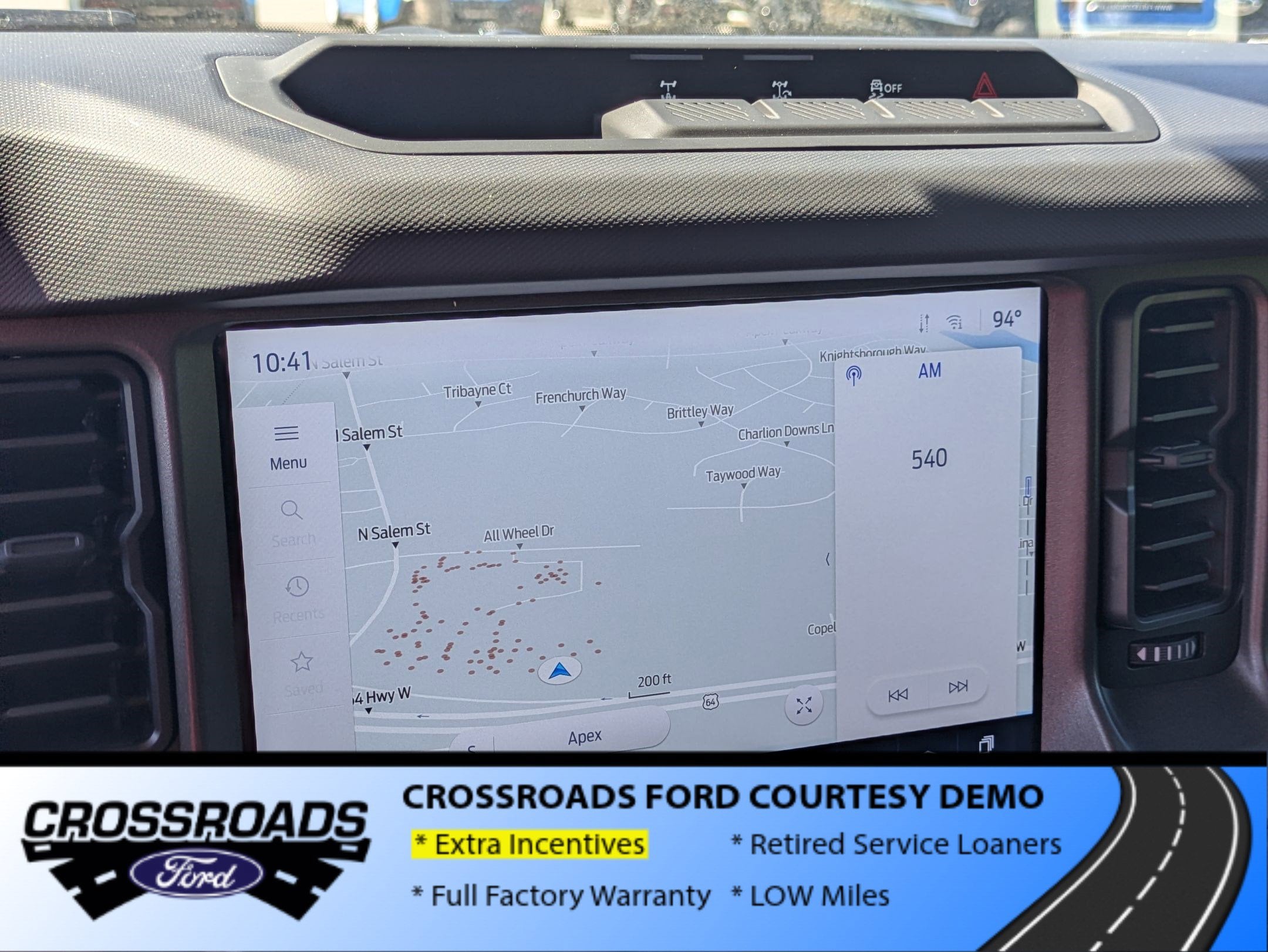 2025 Ford Bronco Big Bend - Crossroads Courtesy Demo