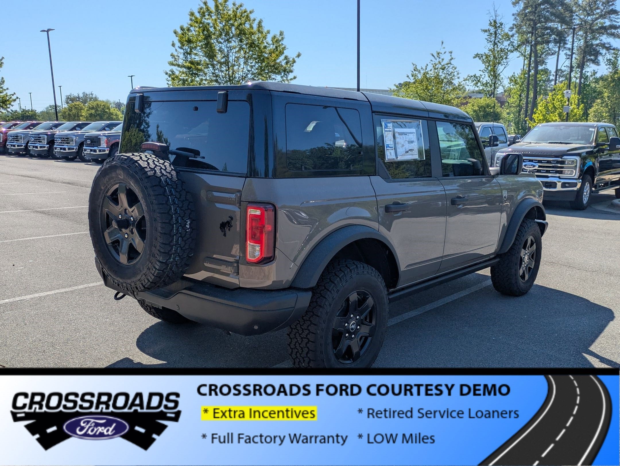 2025 Ford Bronco Big Bend - Crossroads Courtesy Demo