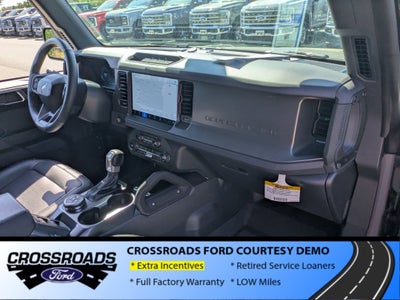 2025 Ford Bronco Big Bend - Crossroads Courtesy Demo