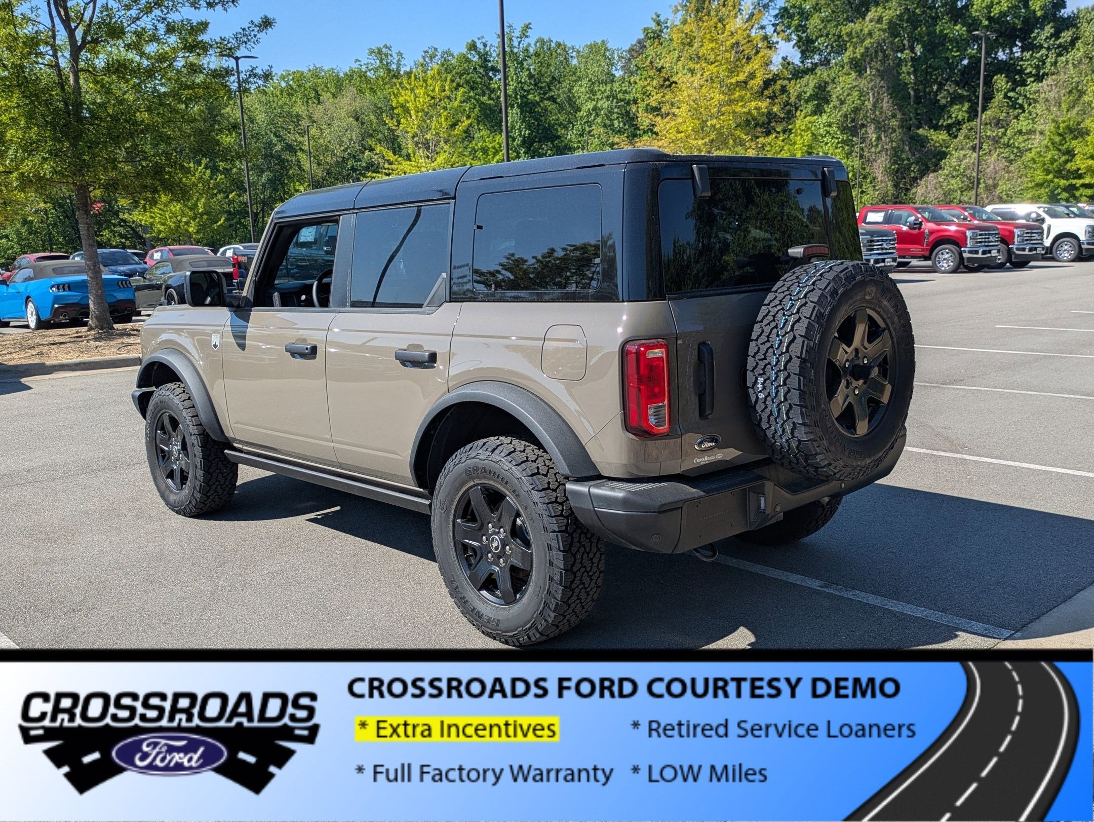 2025 Ford Bronco Big Bend - Crossroads Courtesy Demo
