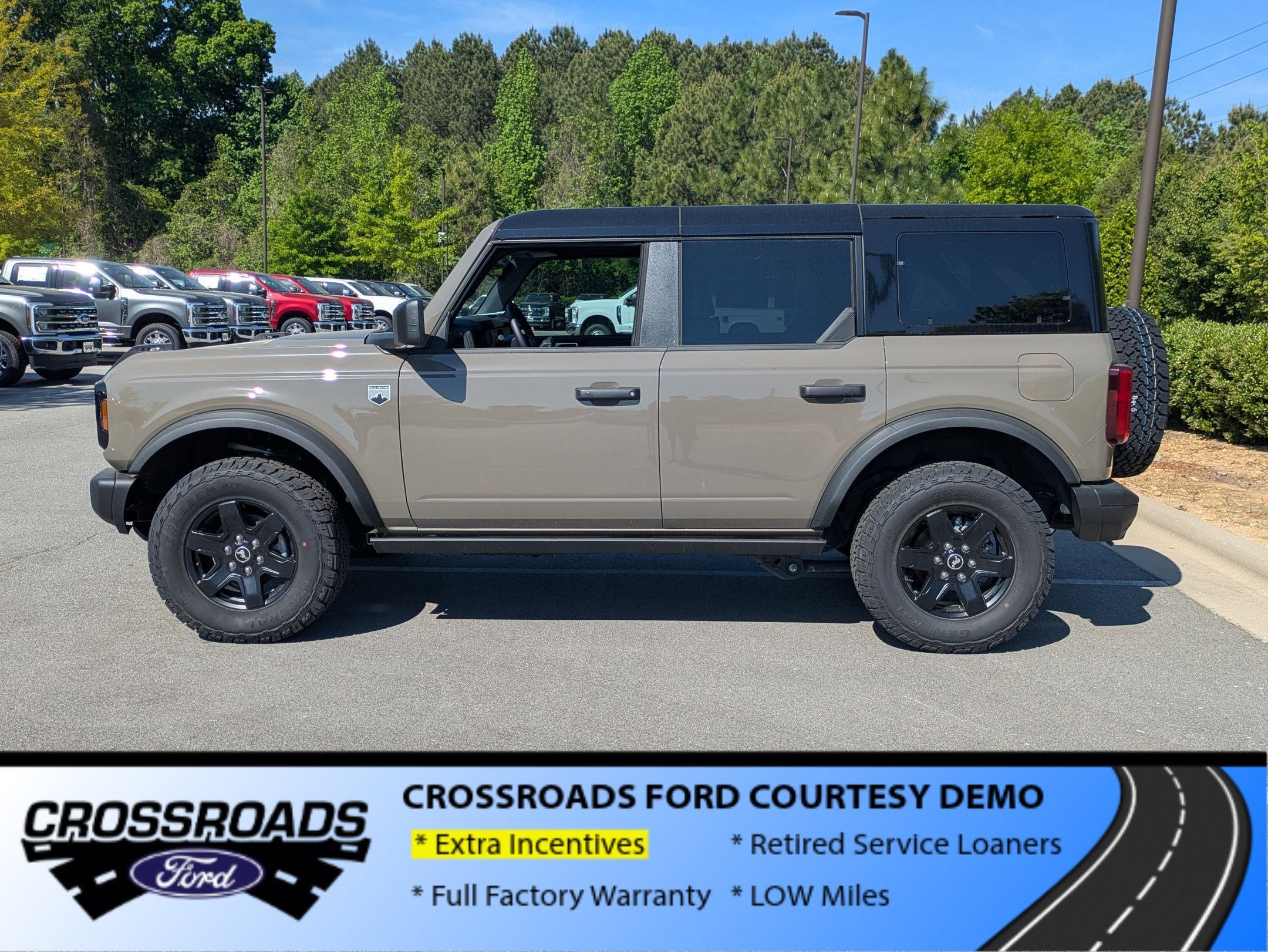 2025 Ford Bronco Big Bend - Crossroads Courtesy Demo