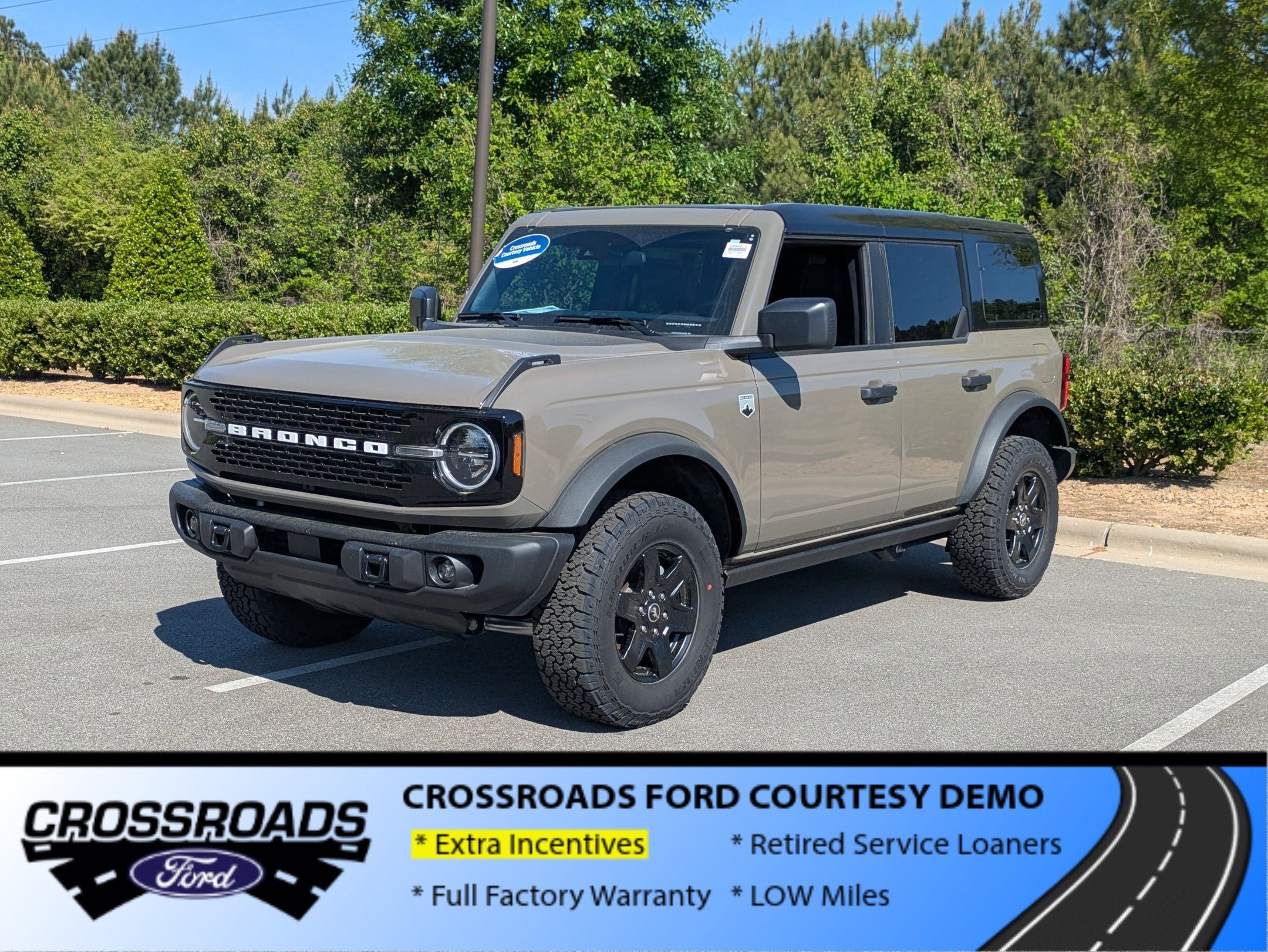 2025 Ford Bronco Big Bend - Crossroads Courtesy Demo