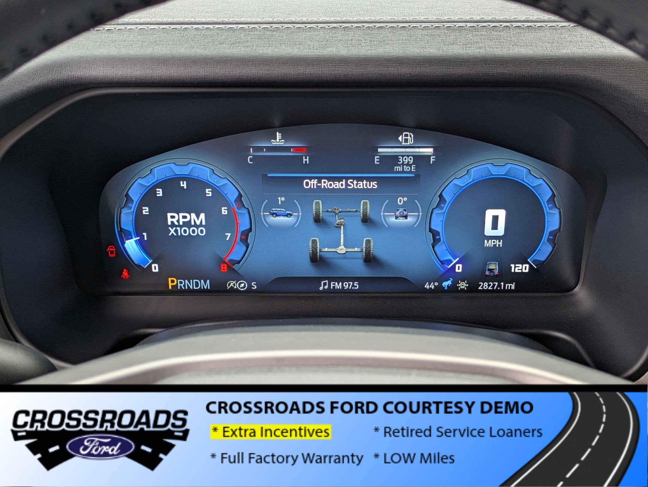2025 Ford Bronco Outer Banks - Crossroads Courtesy Demo