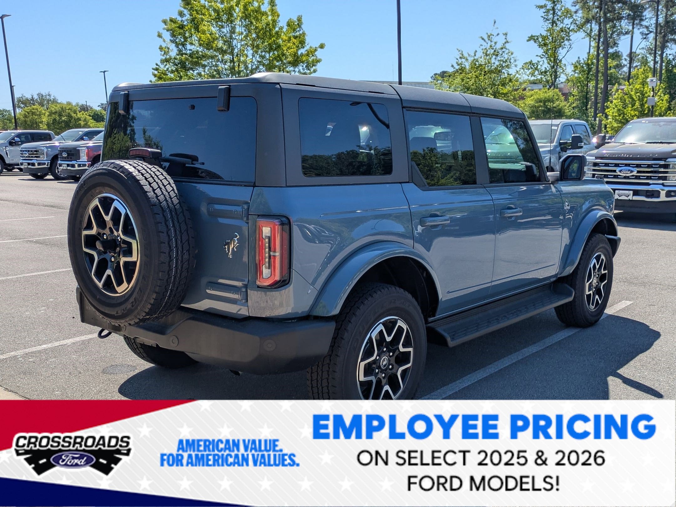 2025 Ford Bronco Outer Banks - Crossroads Courtesy Demo
