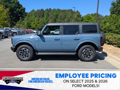 2025 Ford Bronco Outer Banks - Crossroads Courtesy Demo