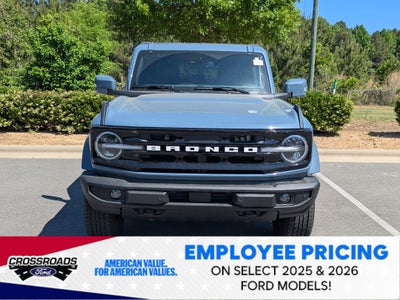 2025 Ford Bronco Outer Banks - Crossroads Courtesy Demo