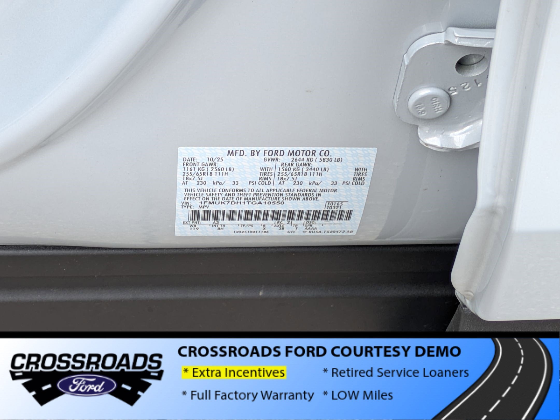 2026 Ford Explorer Active - Crossroads Courtesy Demo