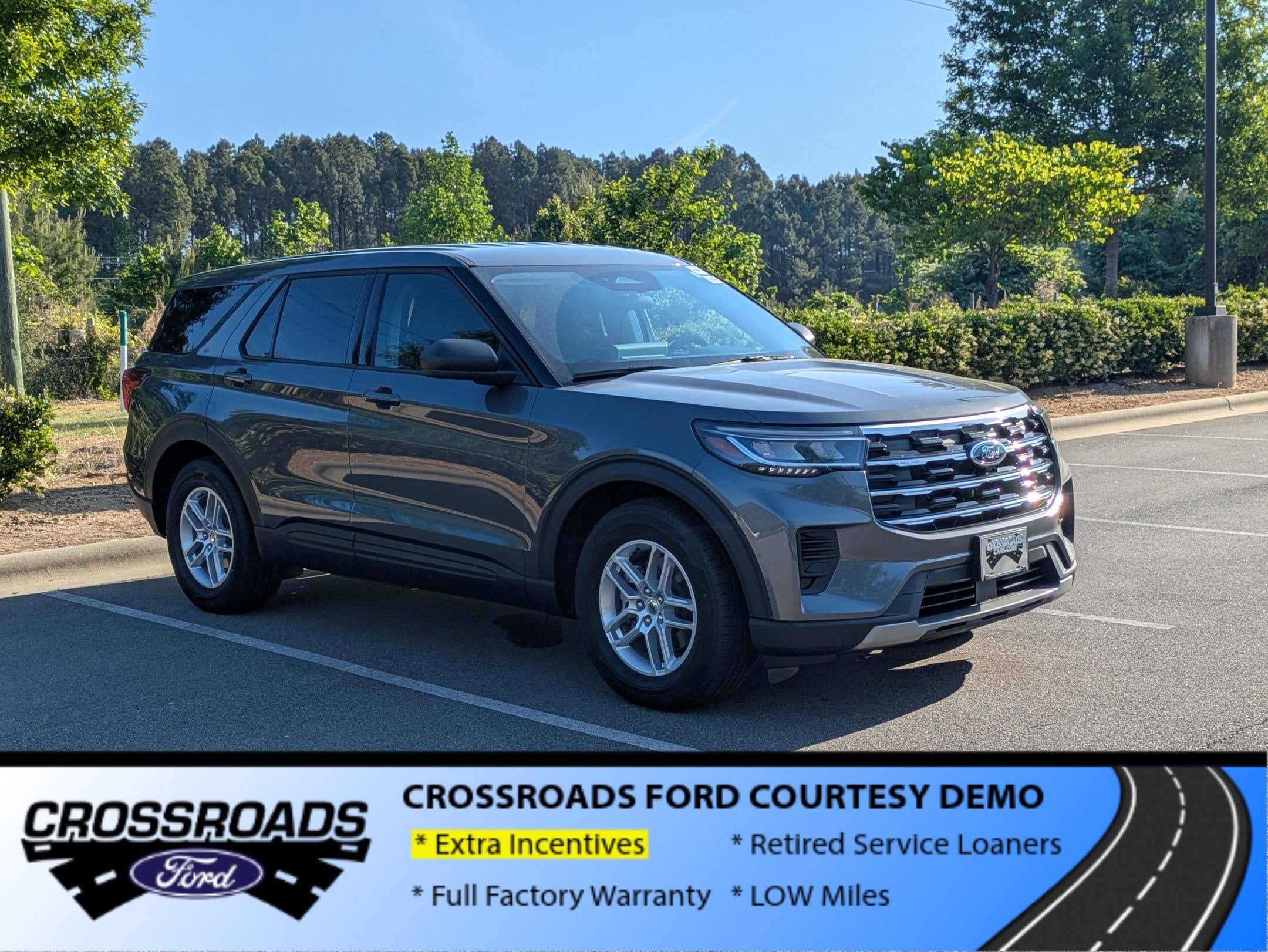2026 Ford Explorer Active w/100A Pkg - Crossroads Courtesy Demo