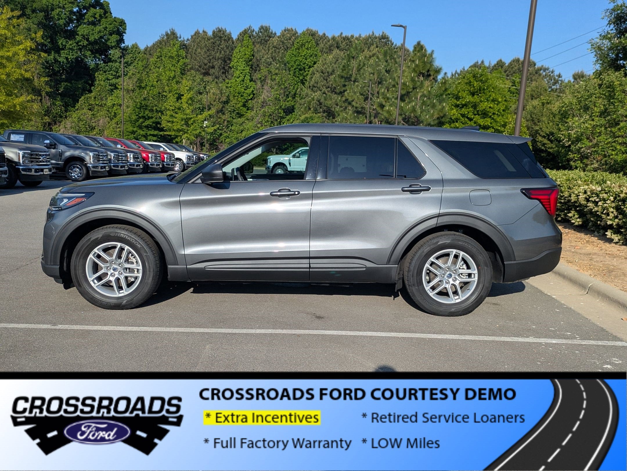 2026 Ford Explorer Active w/100A Pkg - Crossroads Courtesy Demo