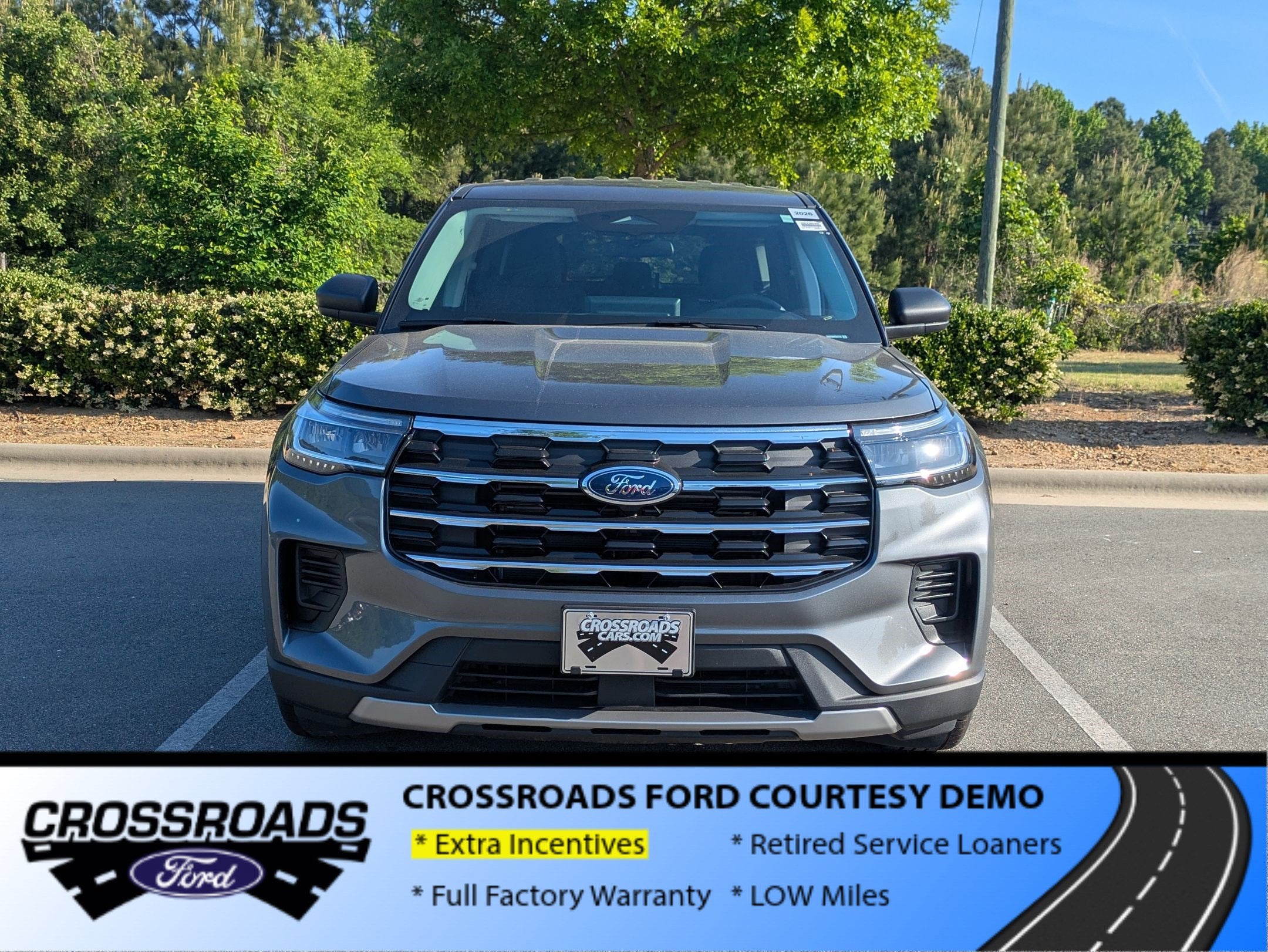 2026 Ford Explorer Active w/100A Pkg - Crossroads Courtesy Demo