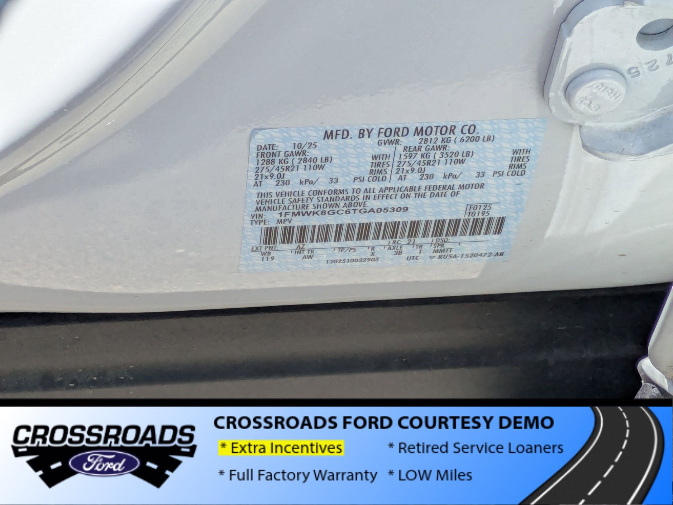 2026 Ford Explorer ST - Crossroads Courtesy Demo