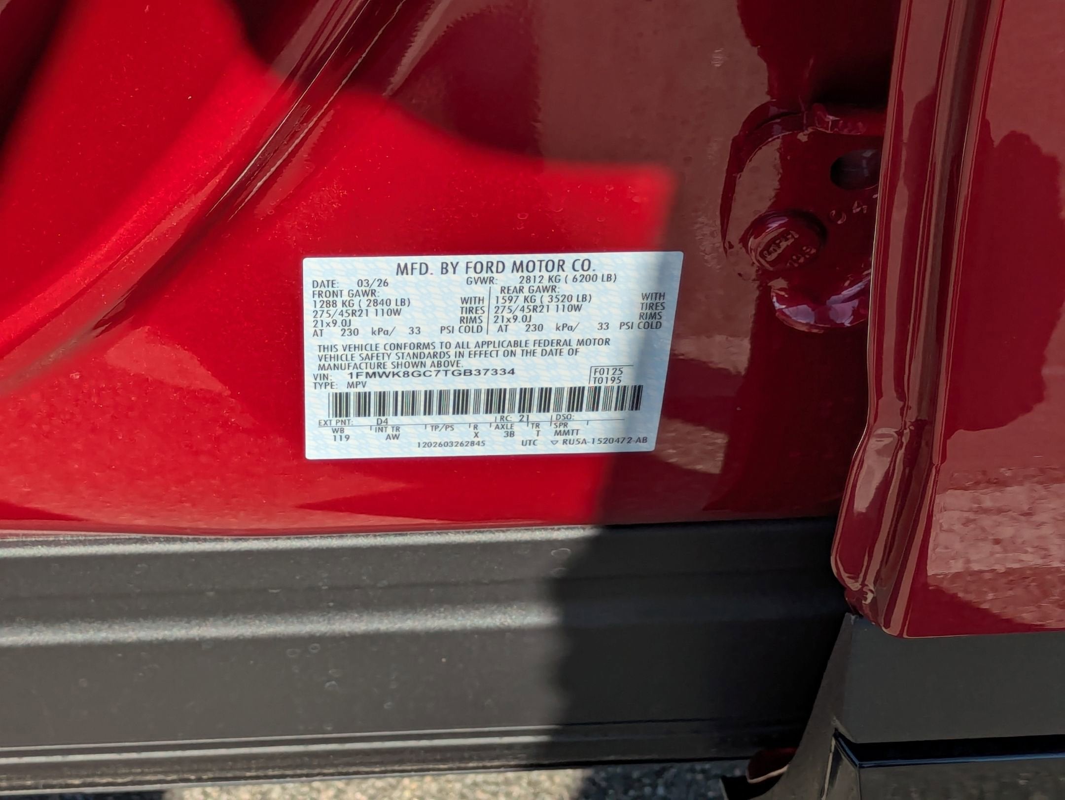 2026 Ford Explorer ST