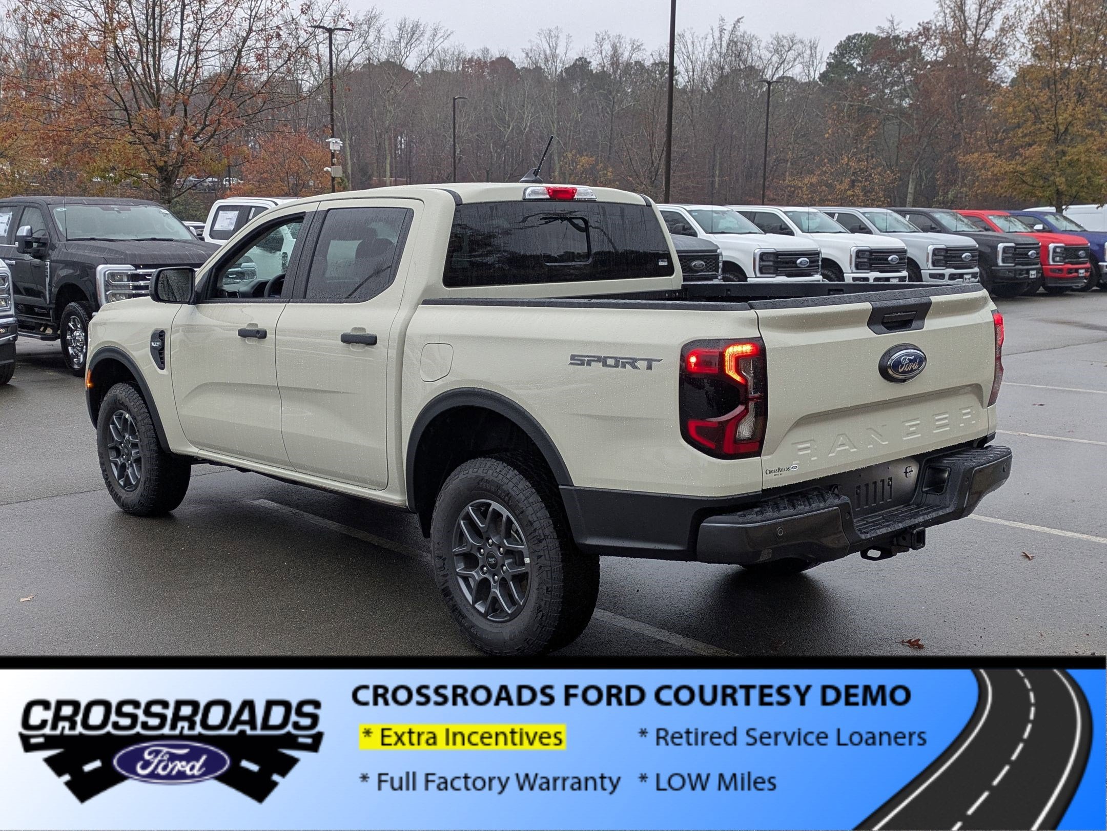 2025 Ford Ranger XLT - Crossroads Courtesy Demo