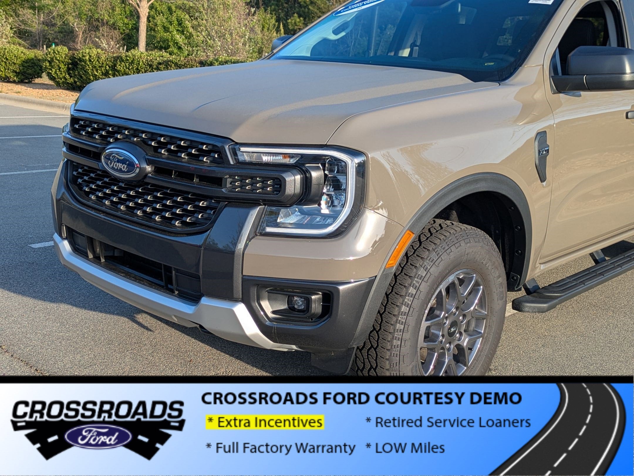 2025 Ford Ranger XLT - Crossroads Courtesy Demo