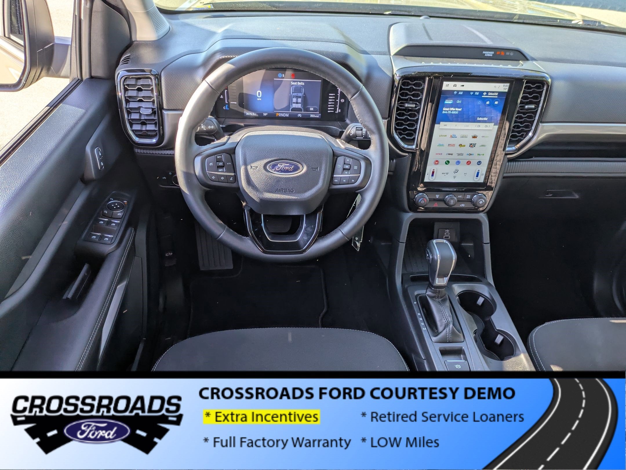 2025 Ford Ranger XLT - Crossroads Courtesy Demo