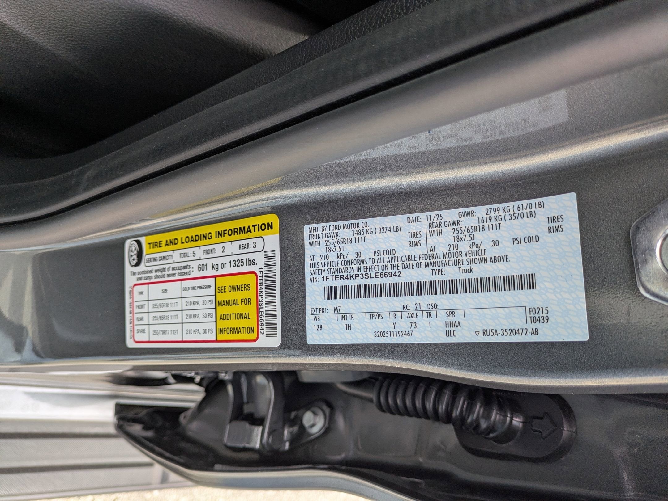 2025 Ford Ranger LARIAT