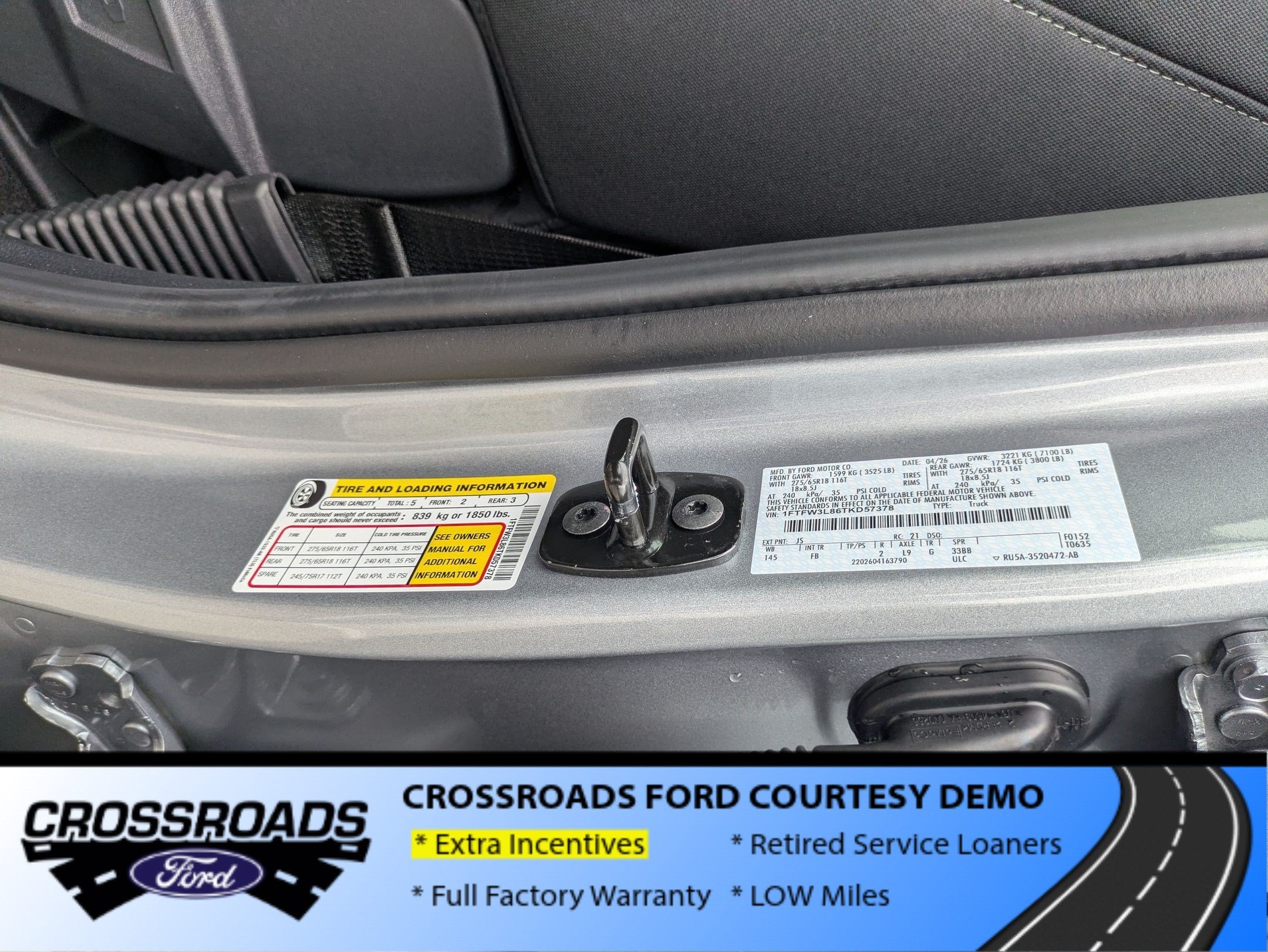 2026 Ford F-150 XLT - Crossroads Courtesy Demo