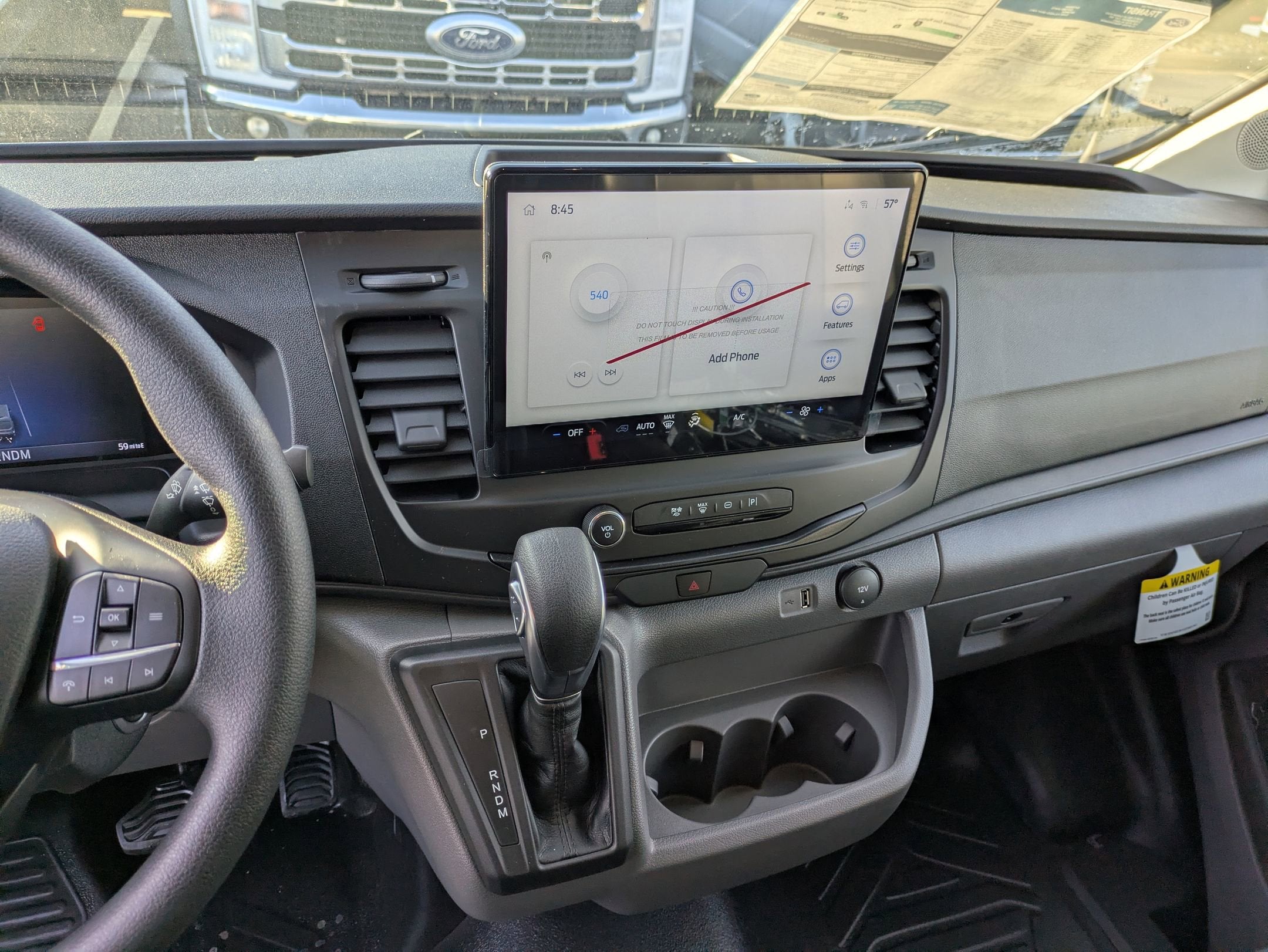 2026 Ford Transit Cargo Van T-150 130" Low Rf 8800 GVWR RWD