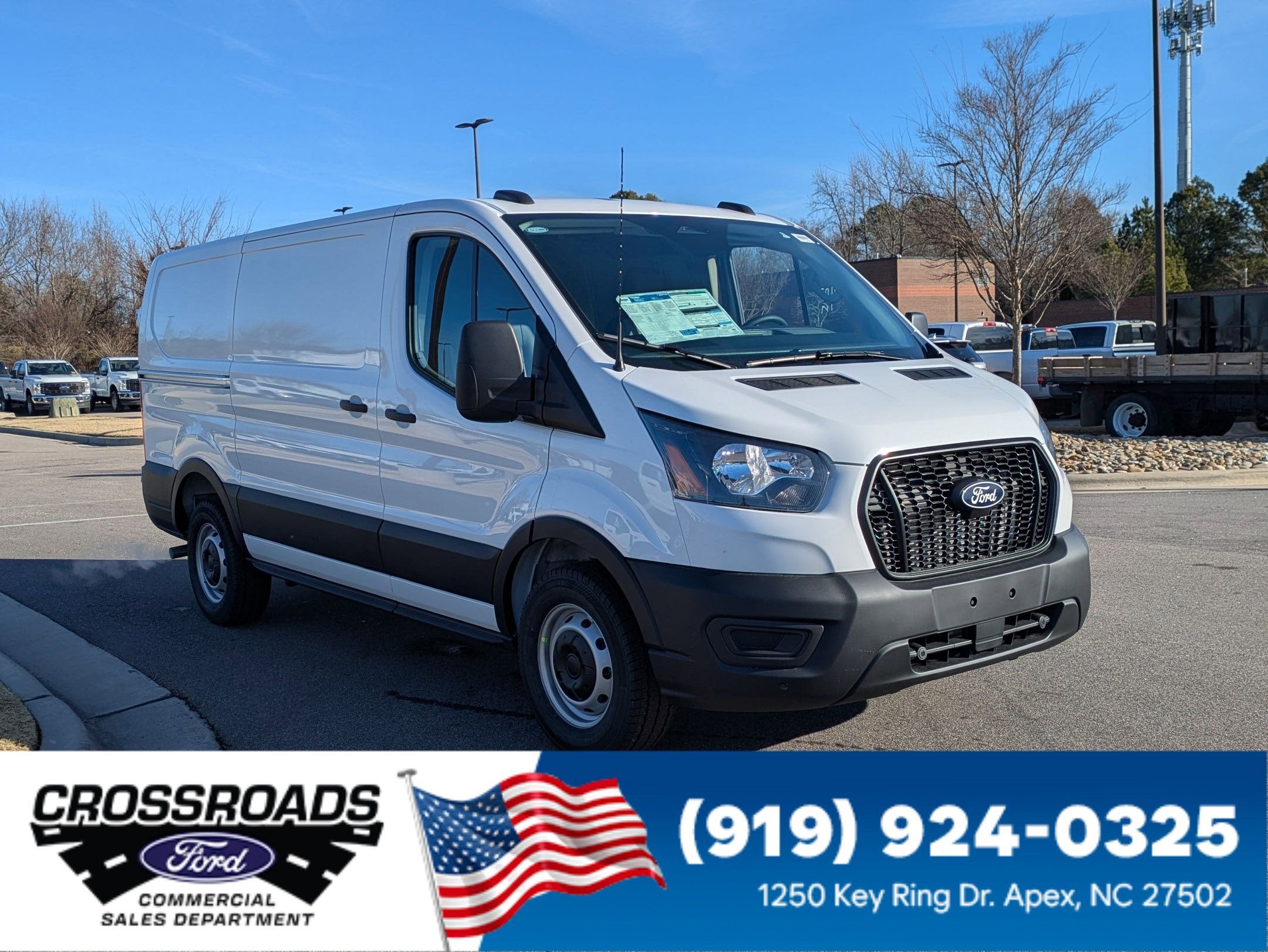 2026 Ford Transit Cargo Van T-150 130" Low Rf 8800 GVWR RWD