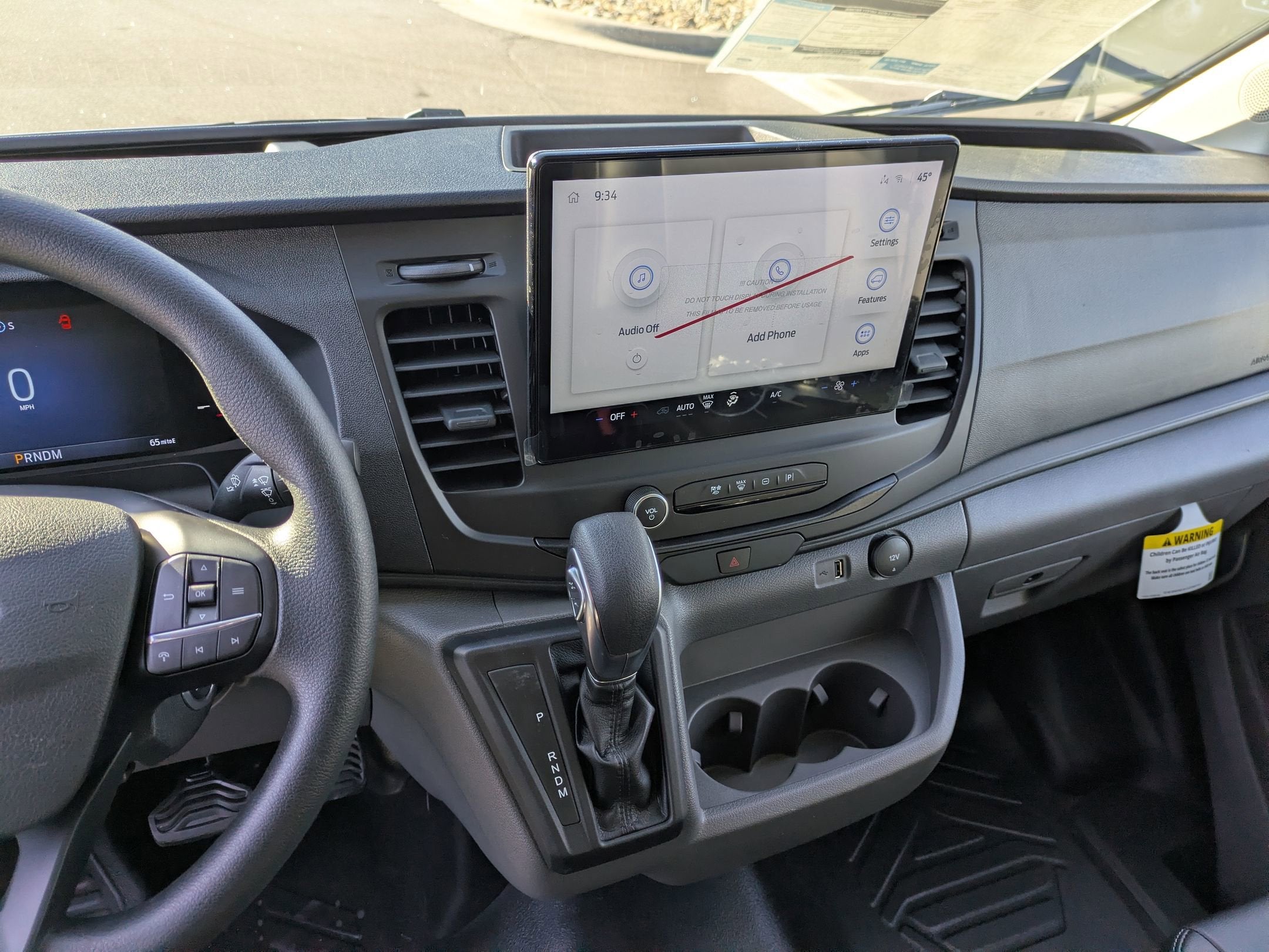 2026 Ford Transit Cargo Van T-150 130" Low Rf 8800 GVWR RWD