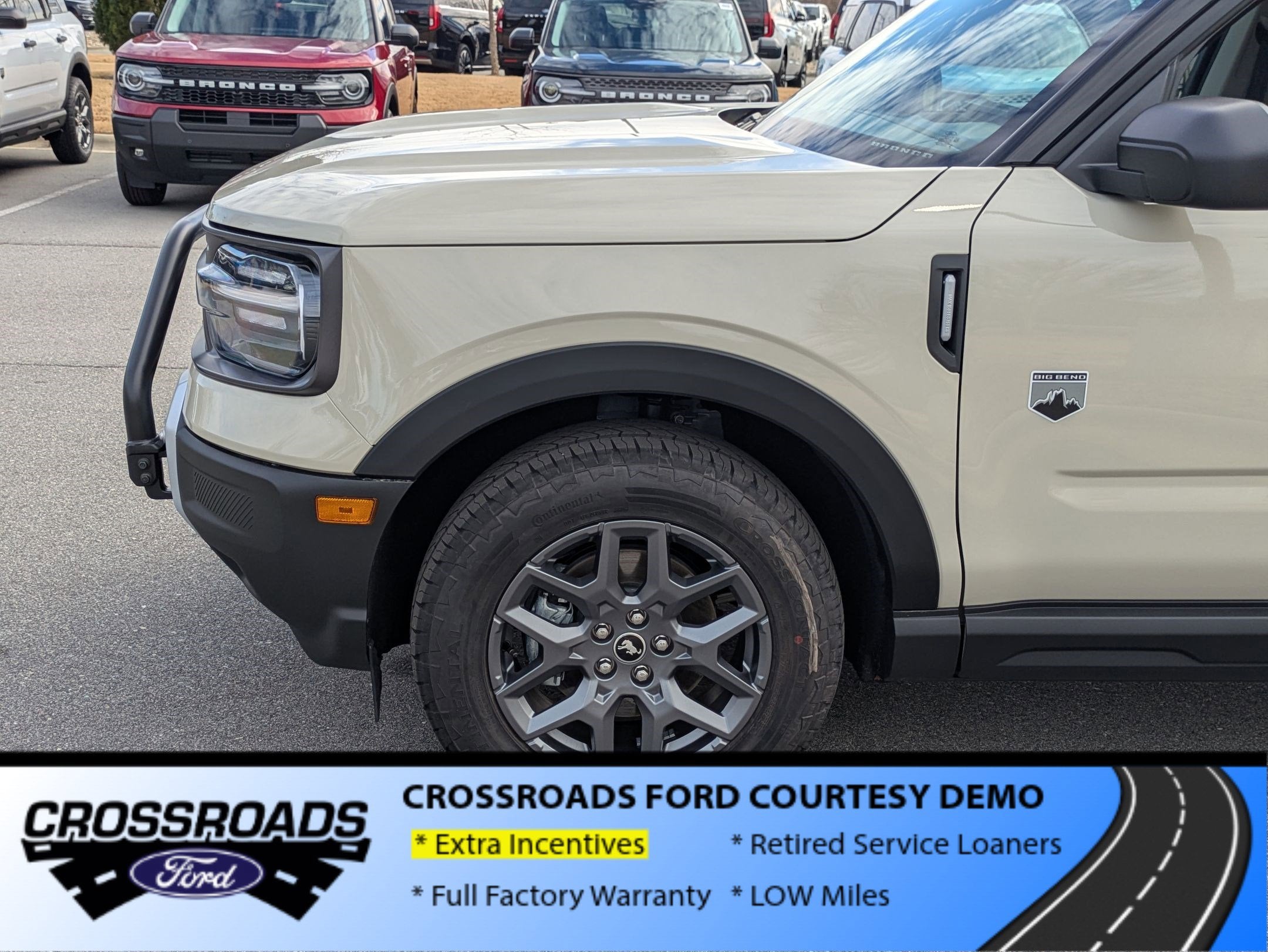 2025 Ford Bronco Sport Big Bend - Crossroads Courtesy Demo