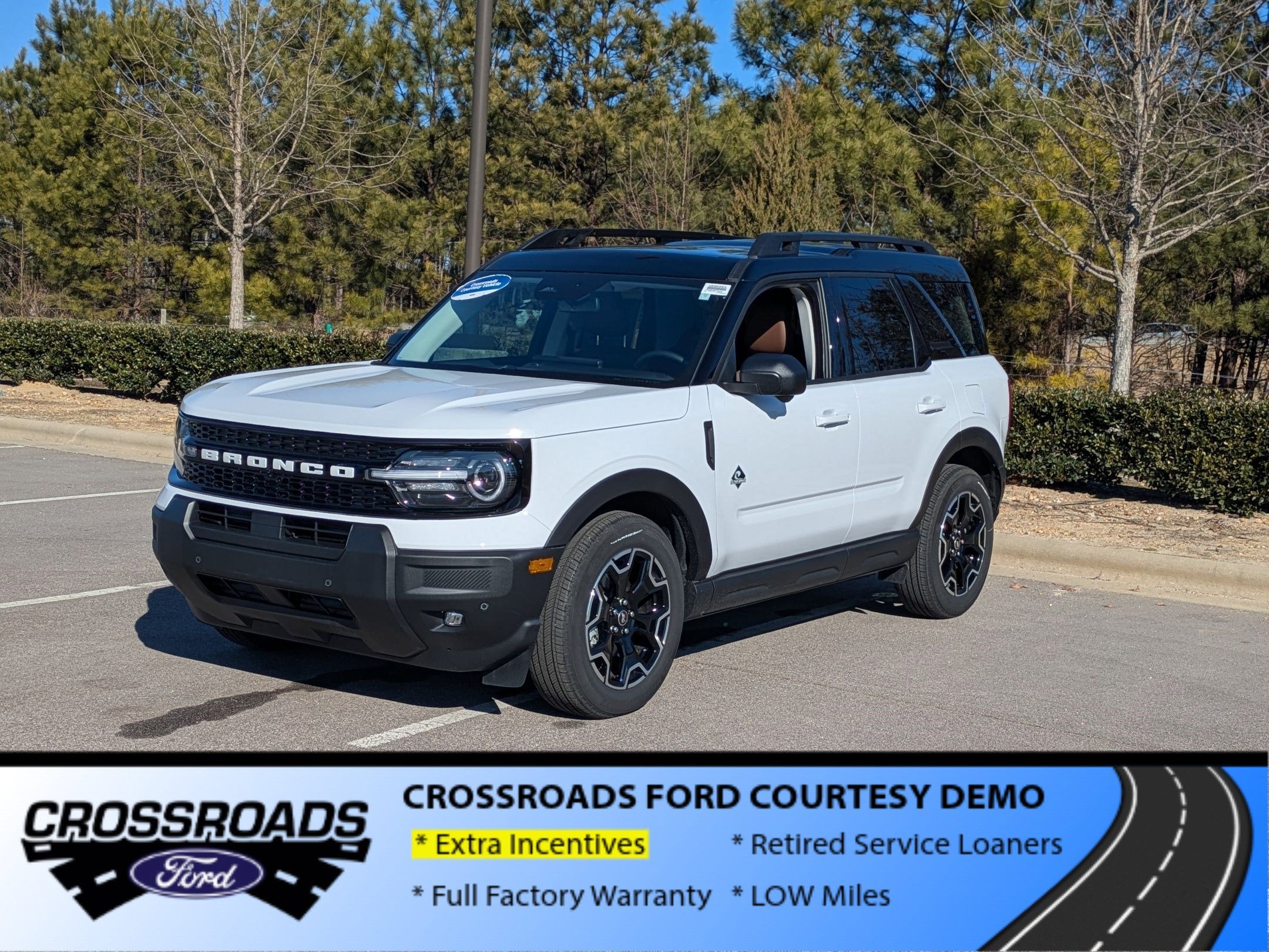 2025 Ford Bronco Sport Outer Banks - Crossroads Courtesy Demo
