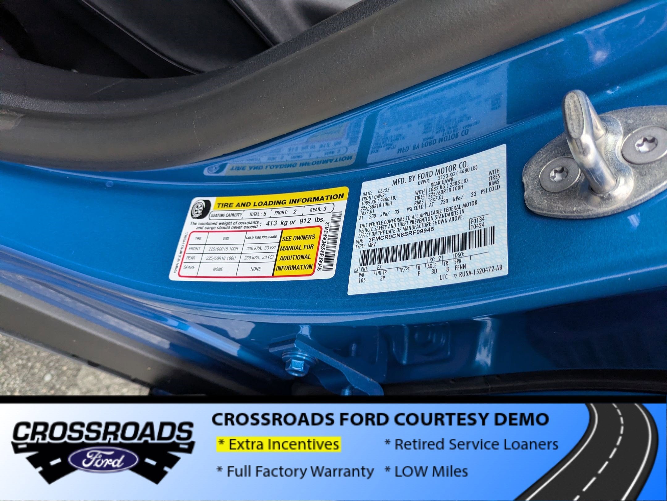 2025 Ford Bronco Sport Outer Banks - Crossroads Courtesy Demo