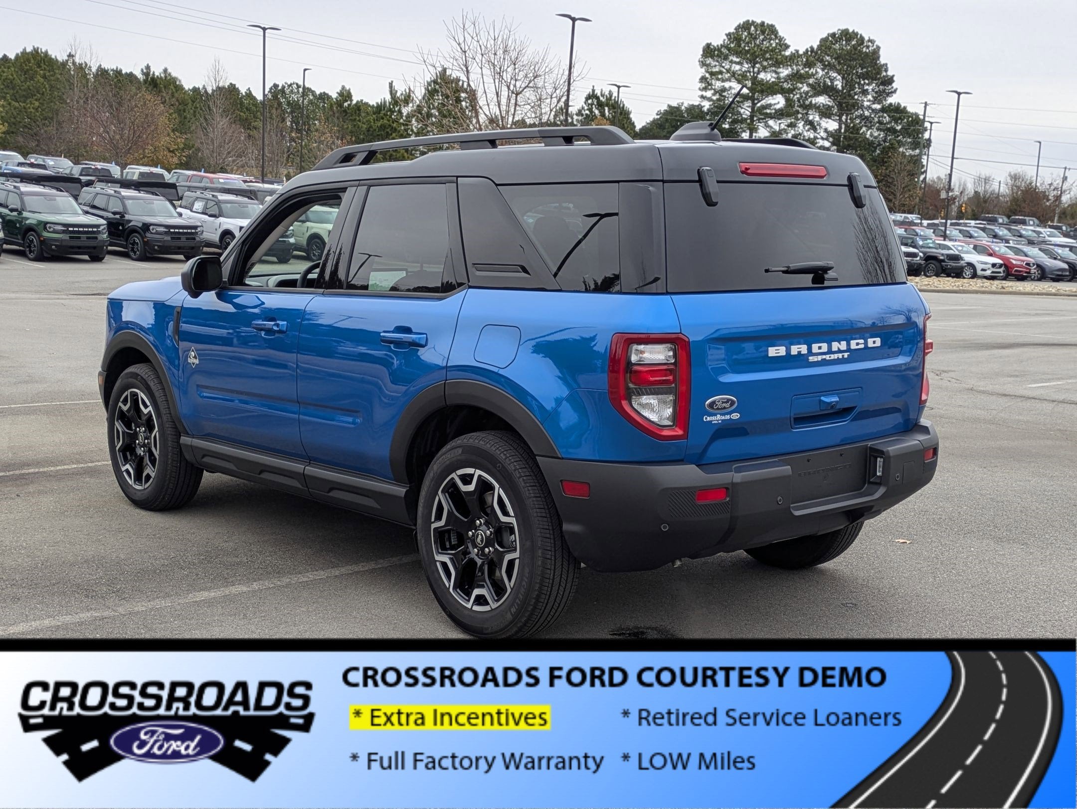 2025 Ford Bronco Sport Outer Banks - Crossroads Courtesy Demo