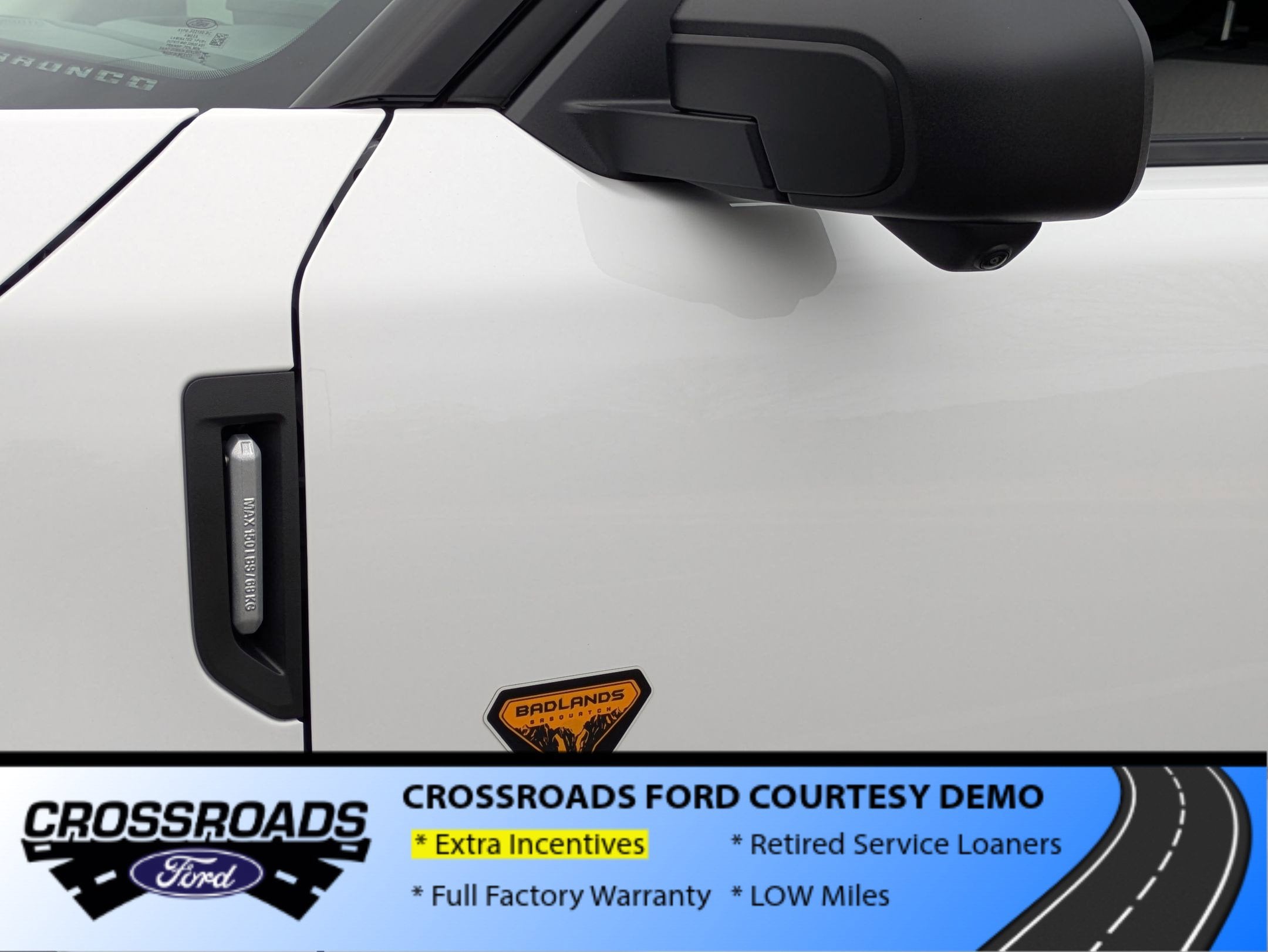 2025 Ford Bronco Sport Badlands - Crossroads Courtesy Demo