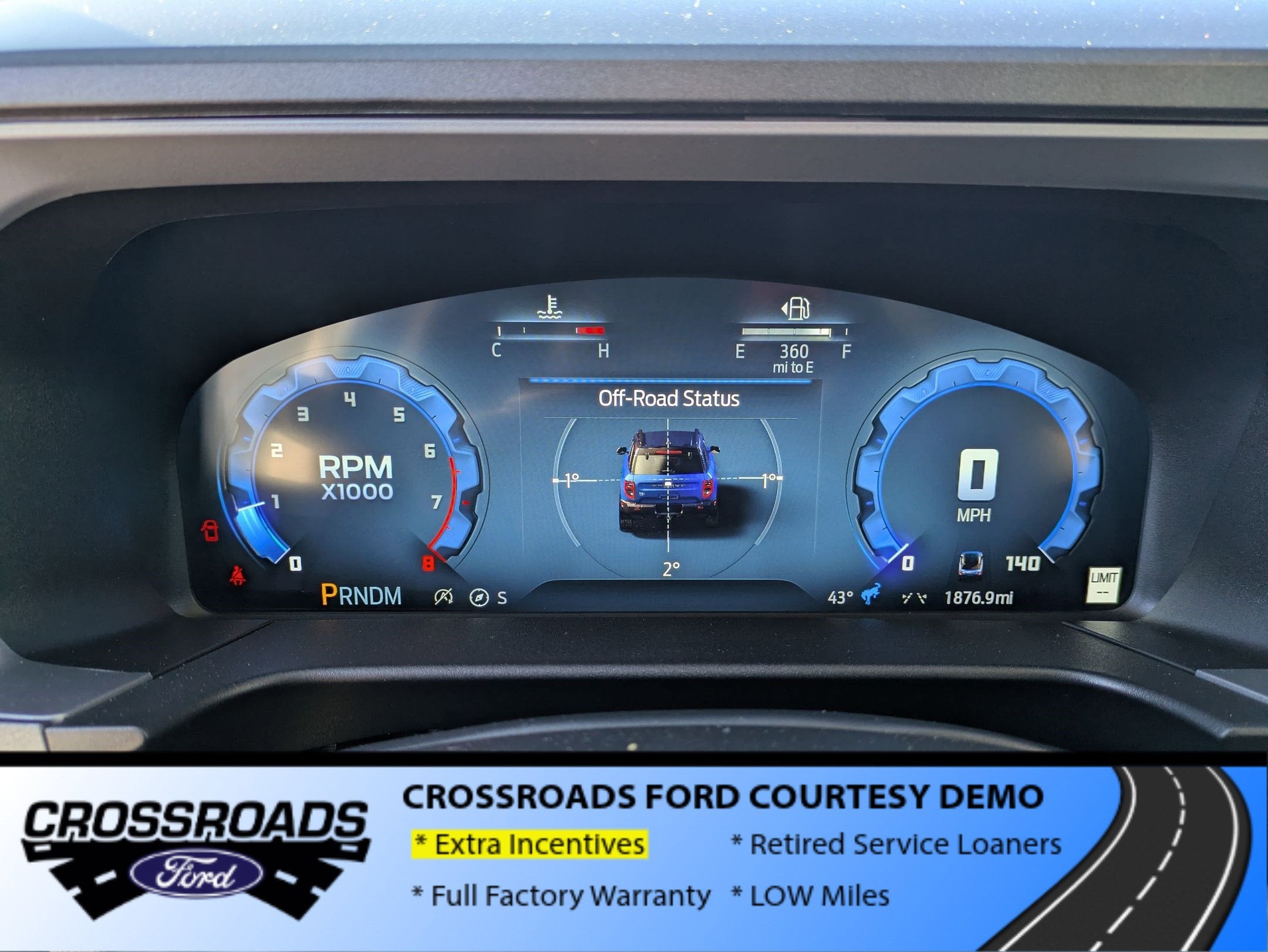 2025 Ford Bronco Sport Badlands - Crossroads Courtesy Demo