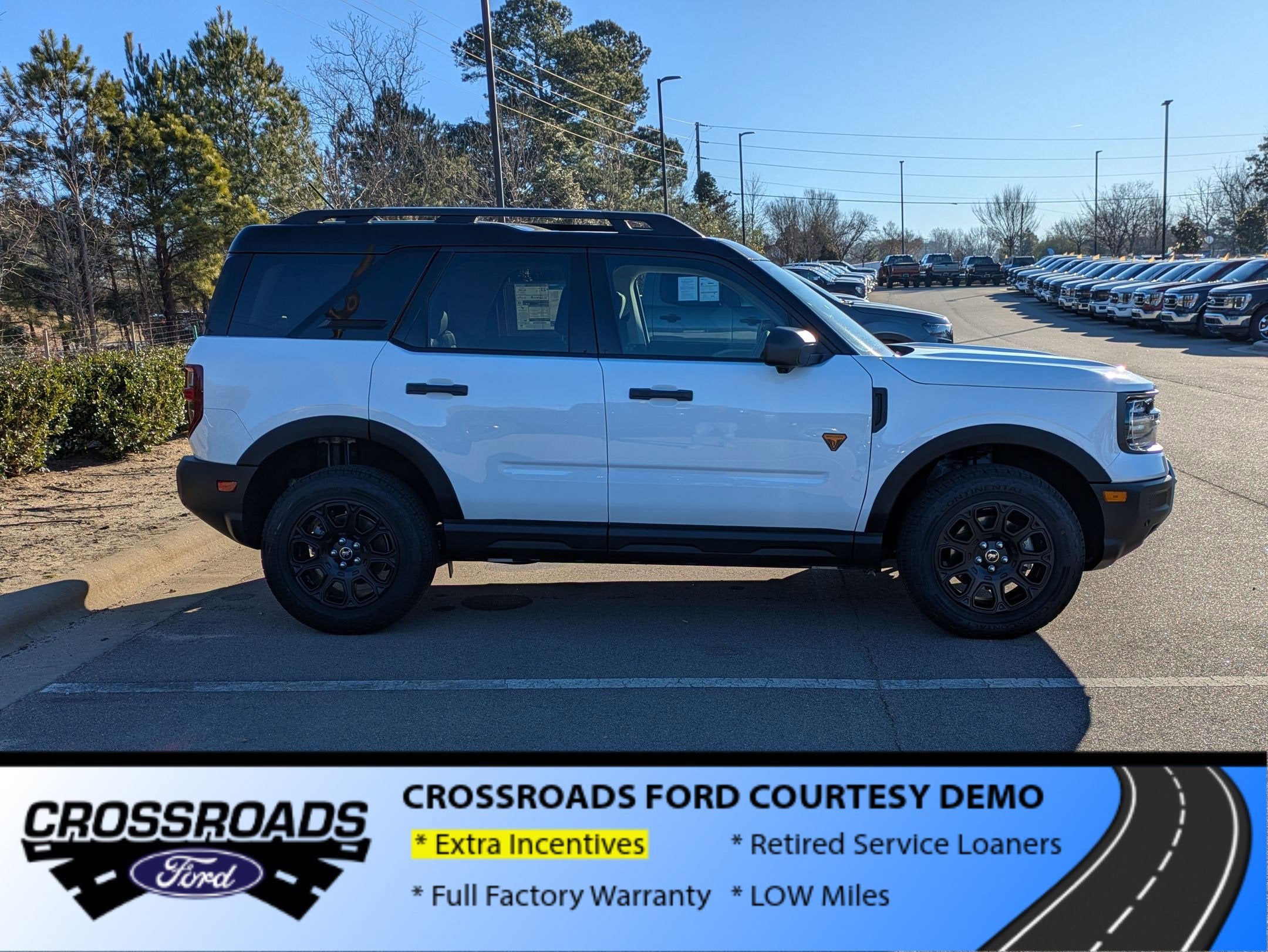 2025 Ford Bronco Sport Badlands - Crossroads Courtesy Demo