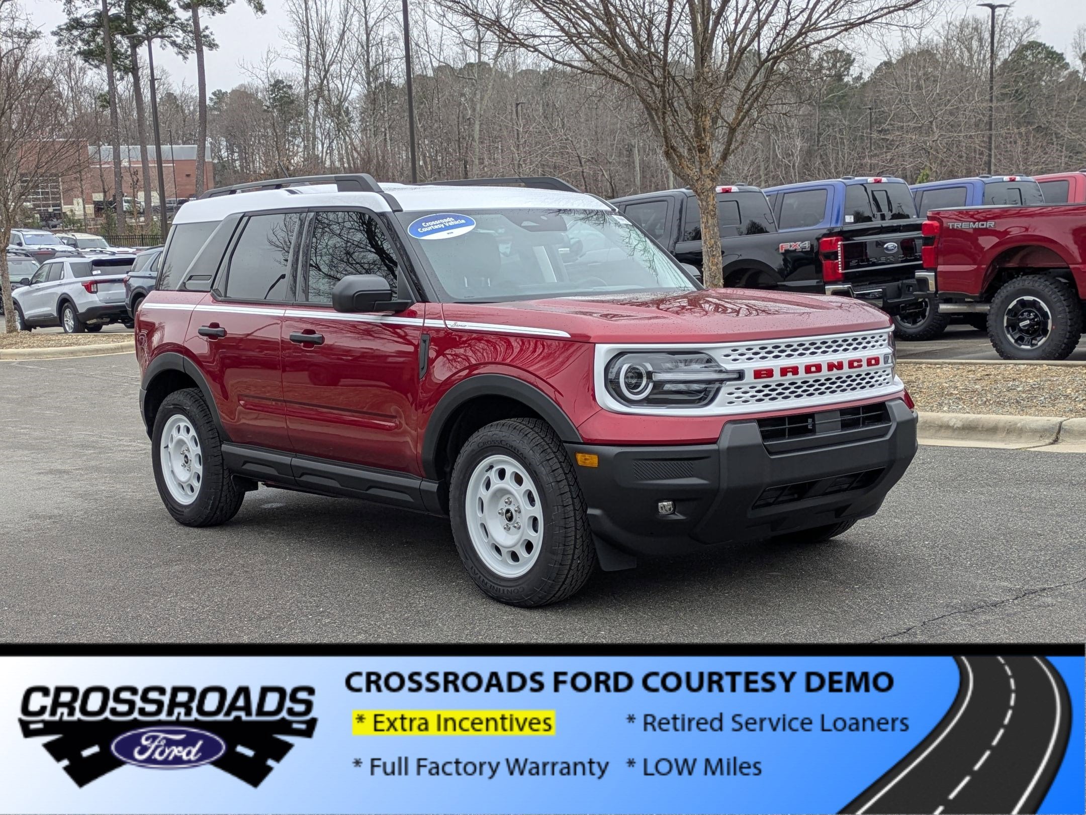 2025 Ford Bronco Sport Heritage - Crossroads Courtesy Demo