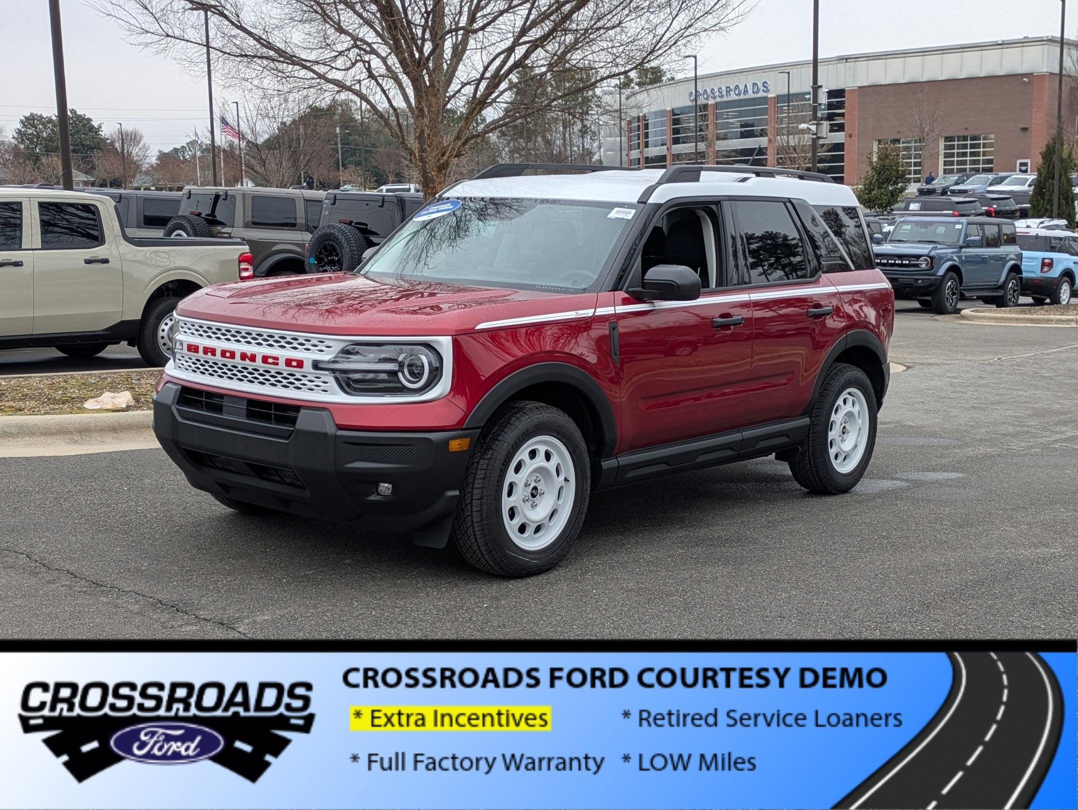 2025 Ford Bronco Sport Heritage - Crossroads Courtesy Demo