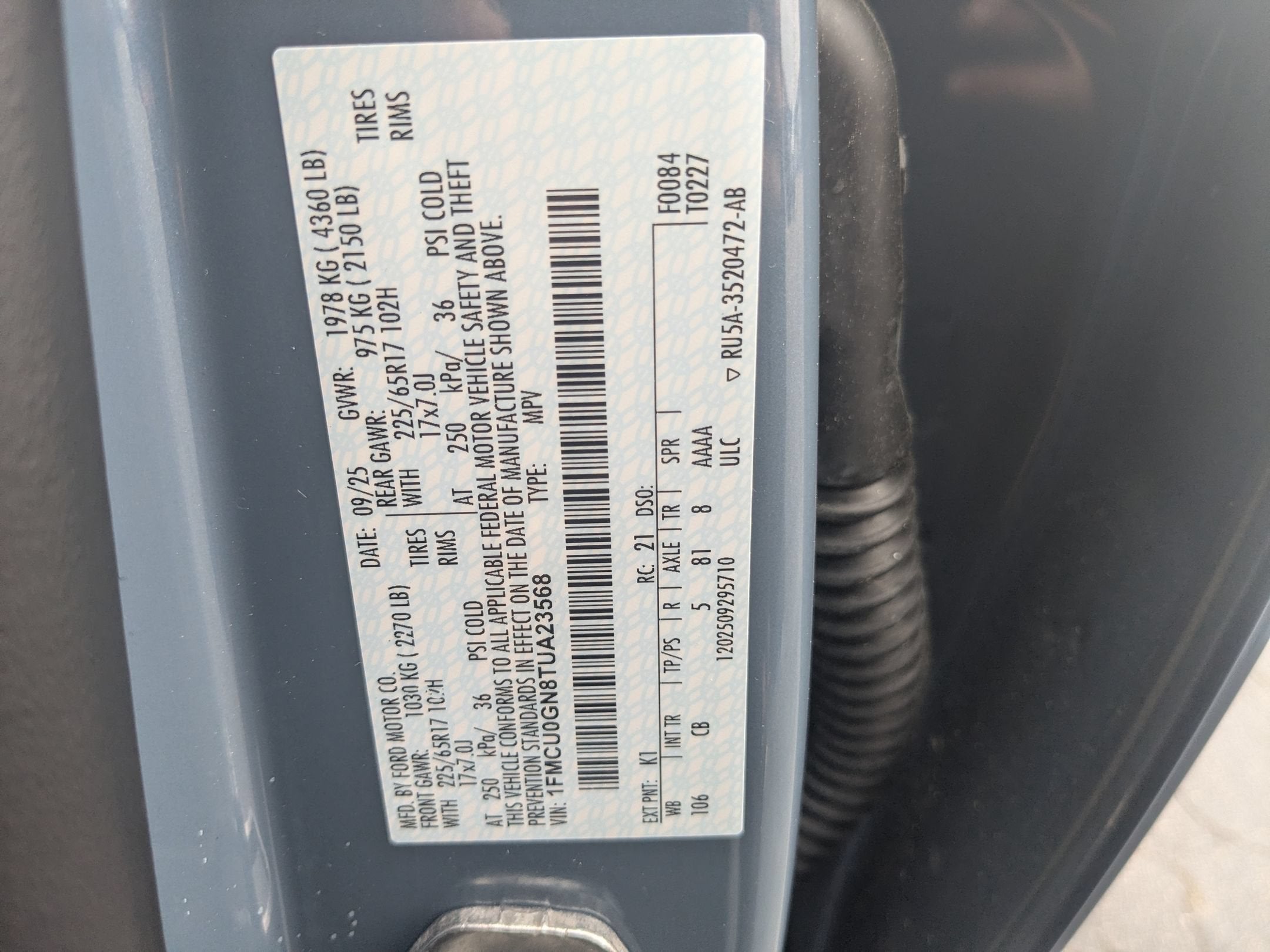 2026 Ford Escape Active