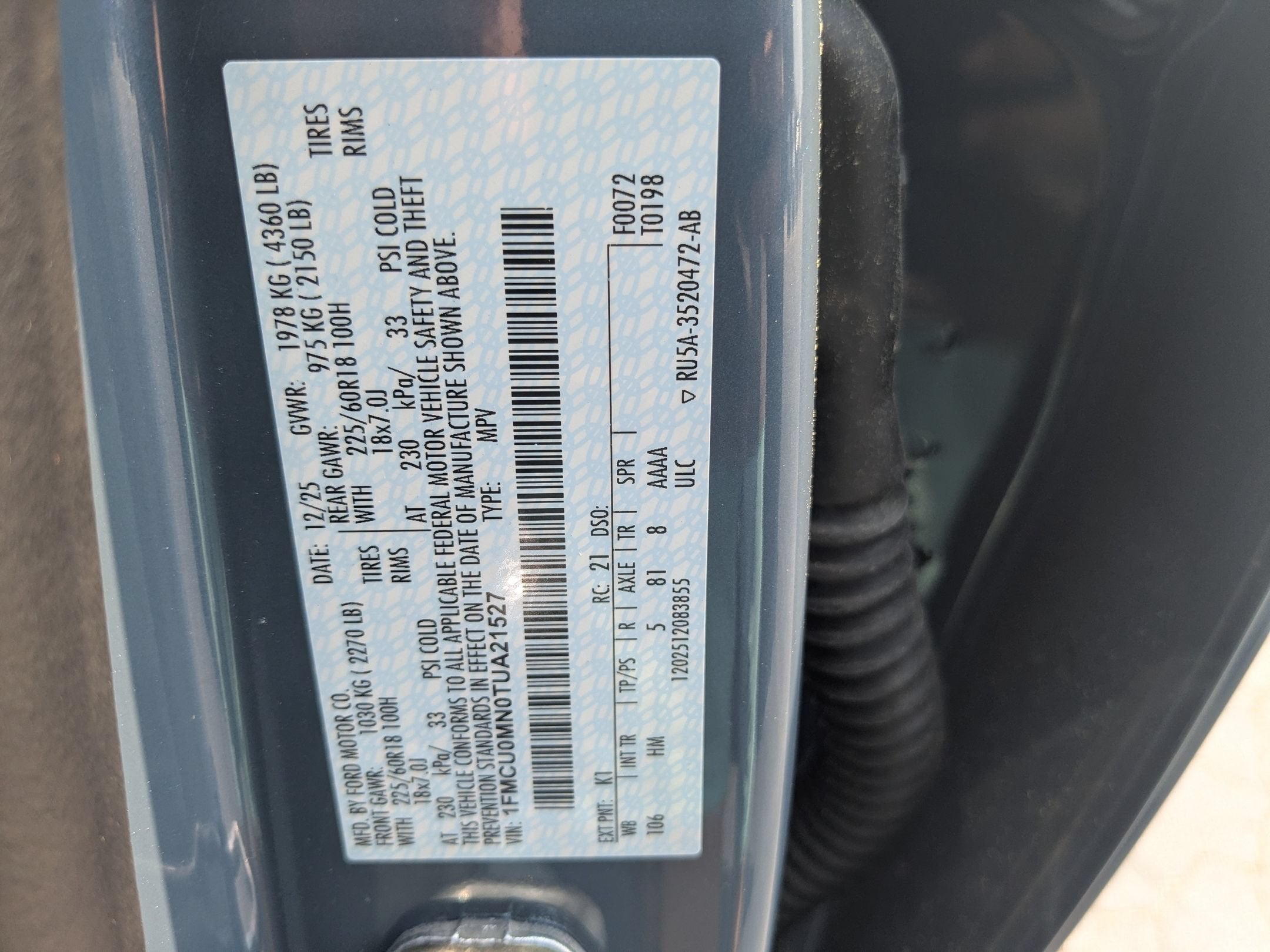 2026 Ford Escape ST-Line