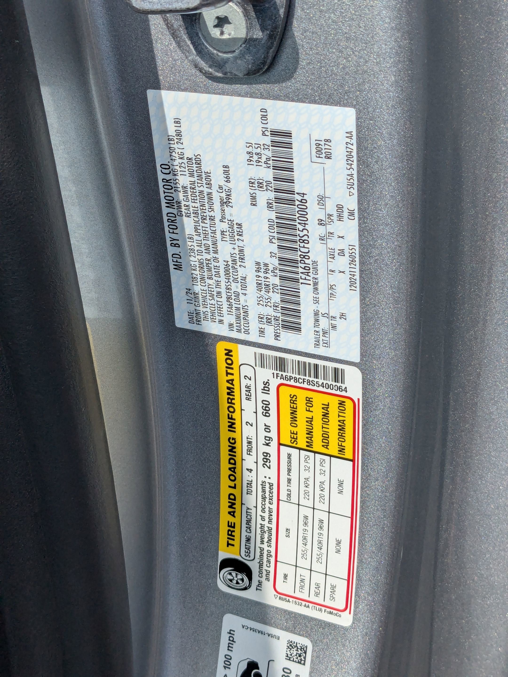 2025 Ford Mustang GT