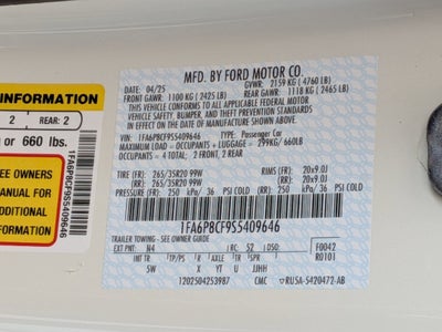 2025 Ford Mustang GT Premium