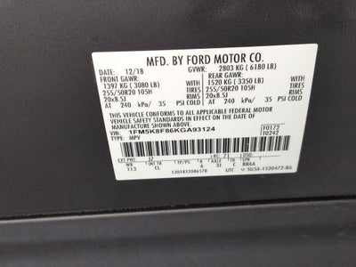 2019 Ford Explorer Limited