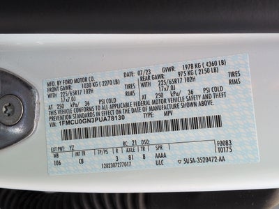 2023 Ford Escape Active