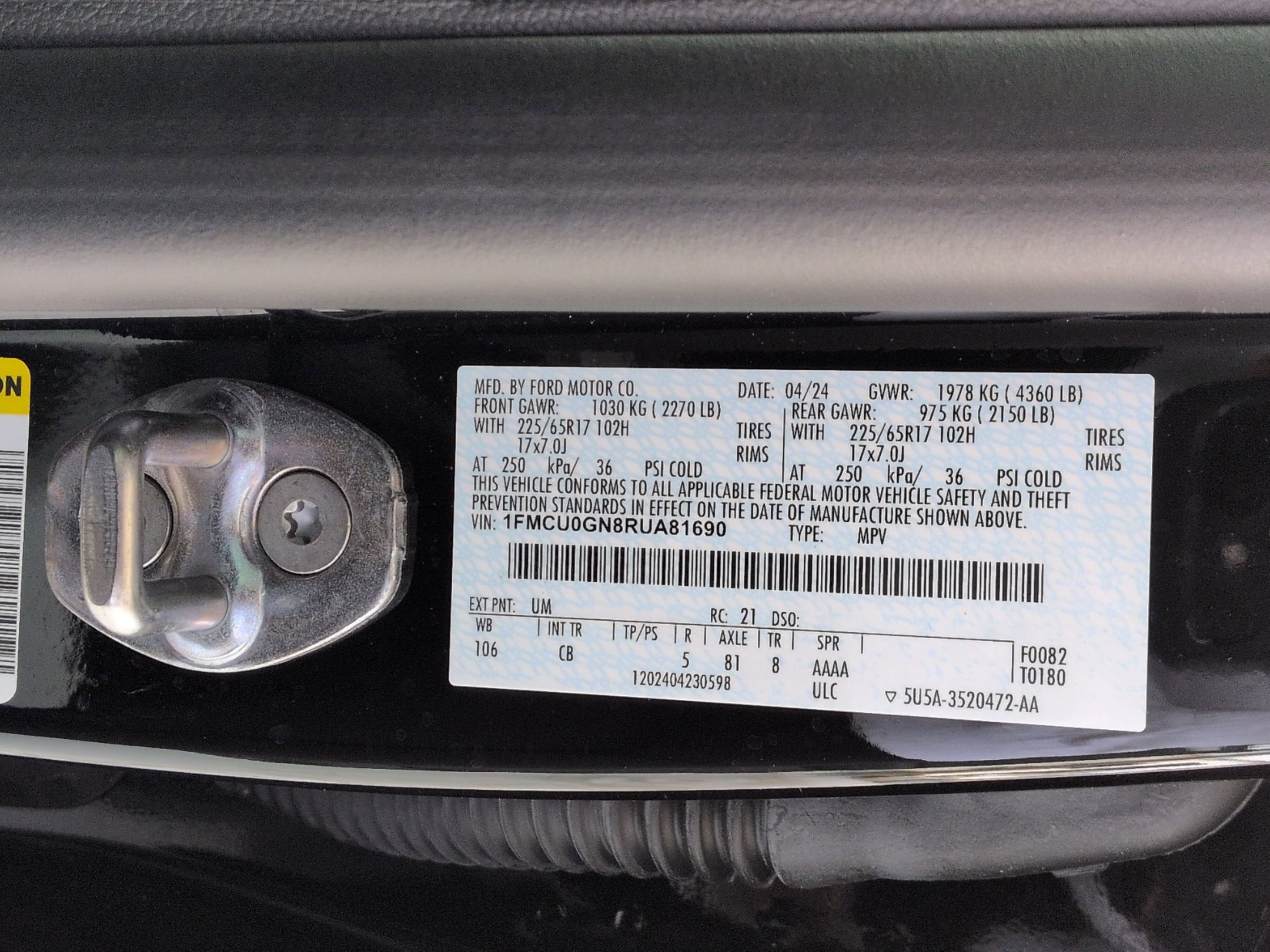 2024 Ford Escape Active