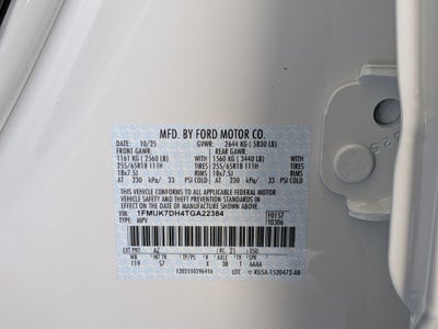 2026 Ford Explorer Active w/100A Pkg