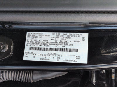 2022 Ford F-150 LARIAT