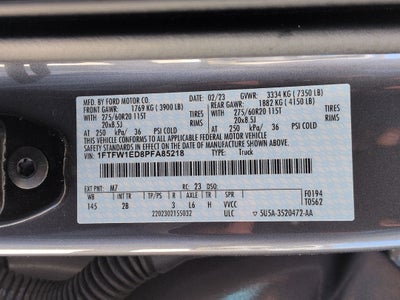 2023 Ford F-150 LARIAT
